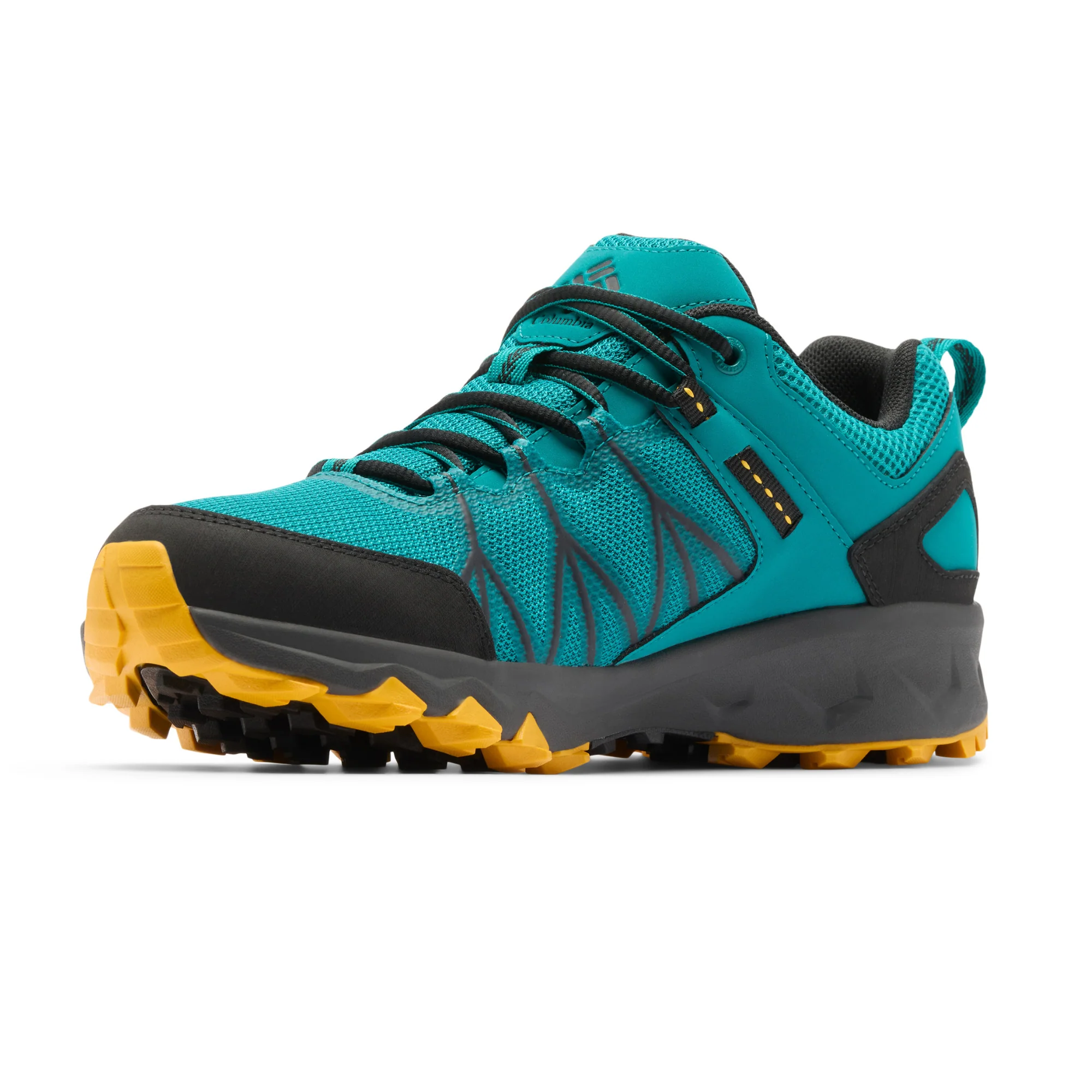 Columbia Men's Peakfreak II Outdry Waterproof Trail Shoes (Teal Chloride/Stinger) - Image 2