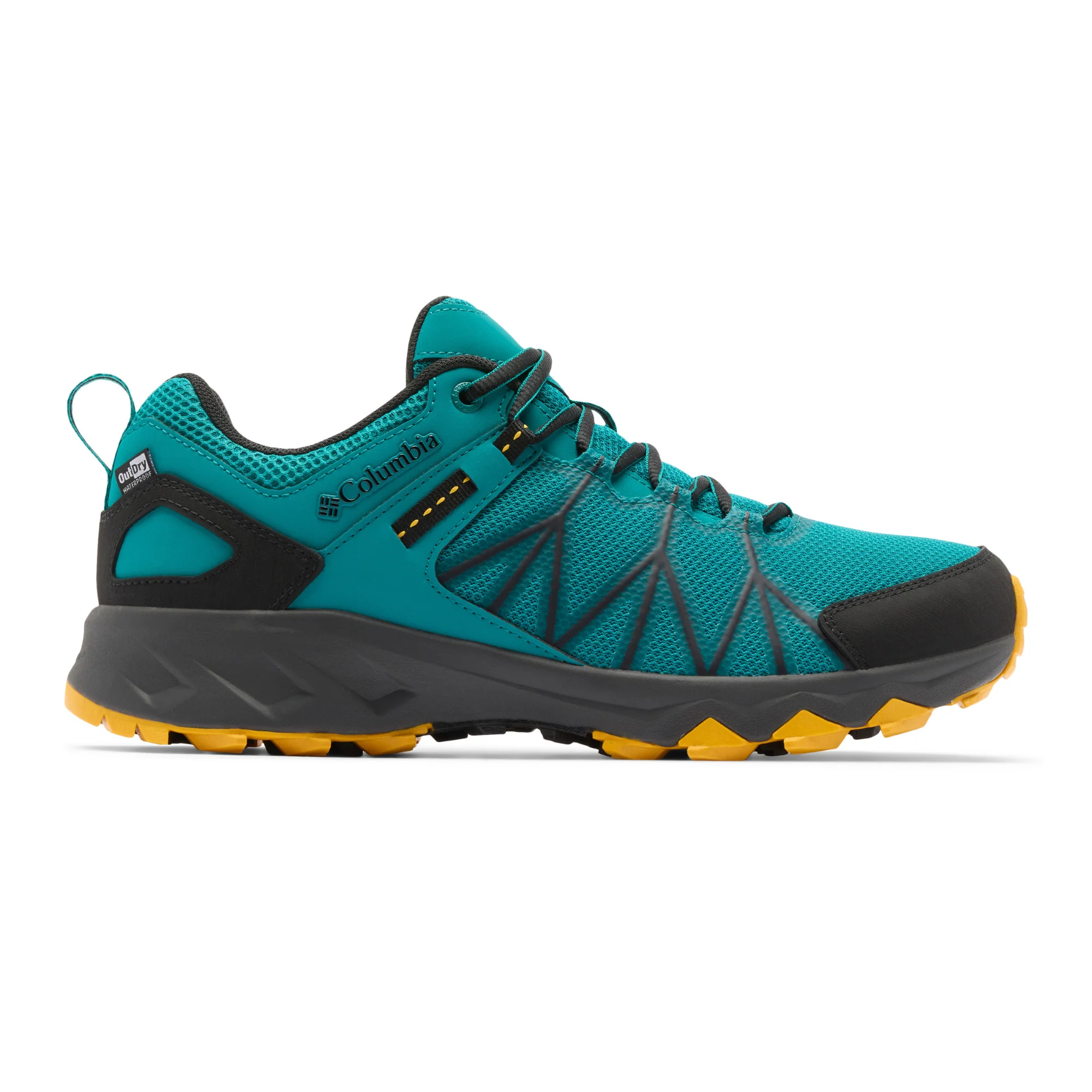 Columbia Men's Peakfreak II Outdry Waterproof Trail Shoes (Teal Chloride/Stinger) - Image 4