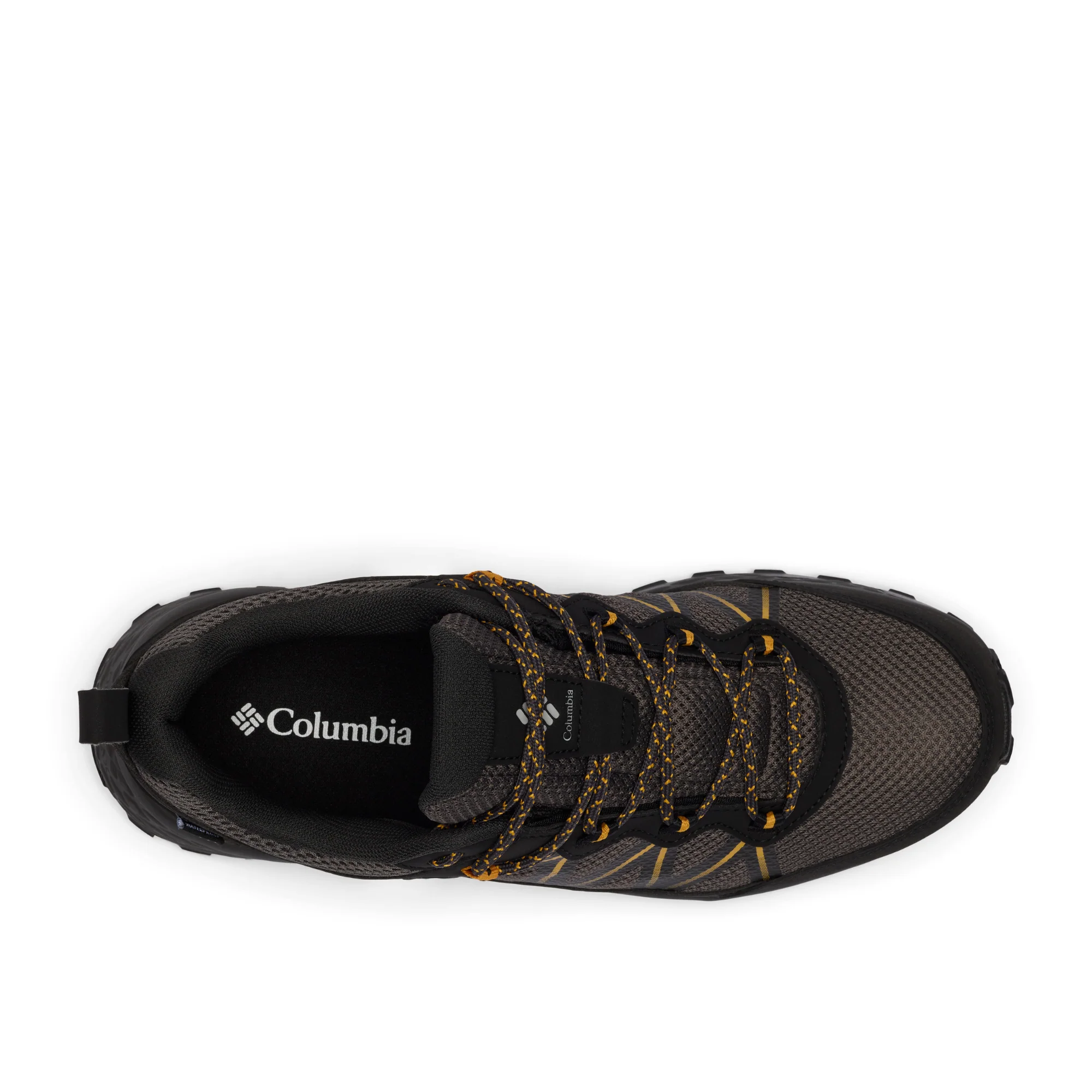 Columbia Men's Peakfreak Rush Outdry Waterproof Trail Shoes (Black/Raw Honey) - Image 6