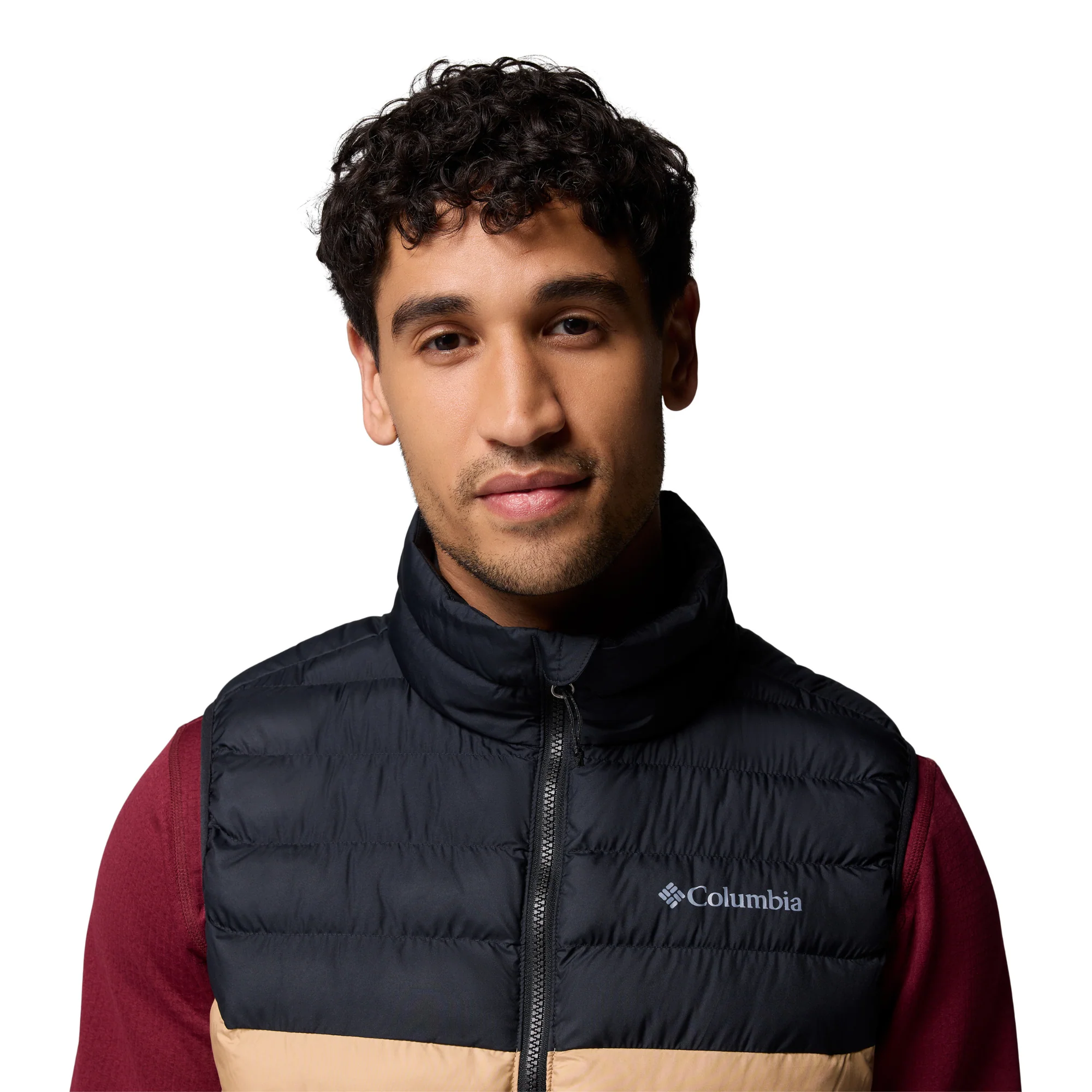 Columbia Men's Powder Lite II Insulated Vest (Canoe/Black) - Image 14