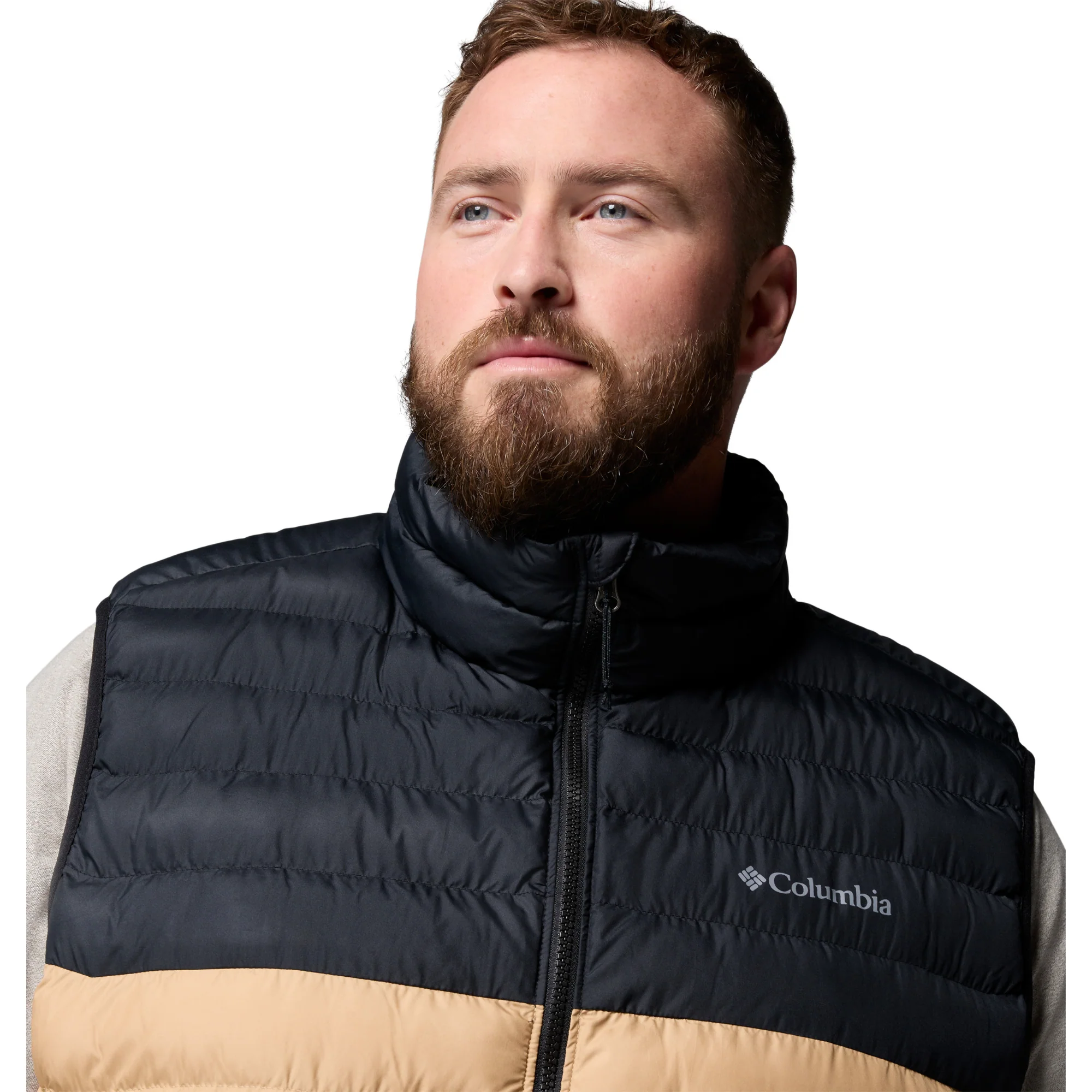 Columbia Men's Powder Lite II Insulated Vest (Canoe/Black) - Image 15