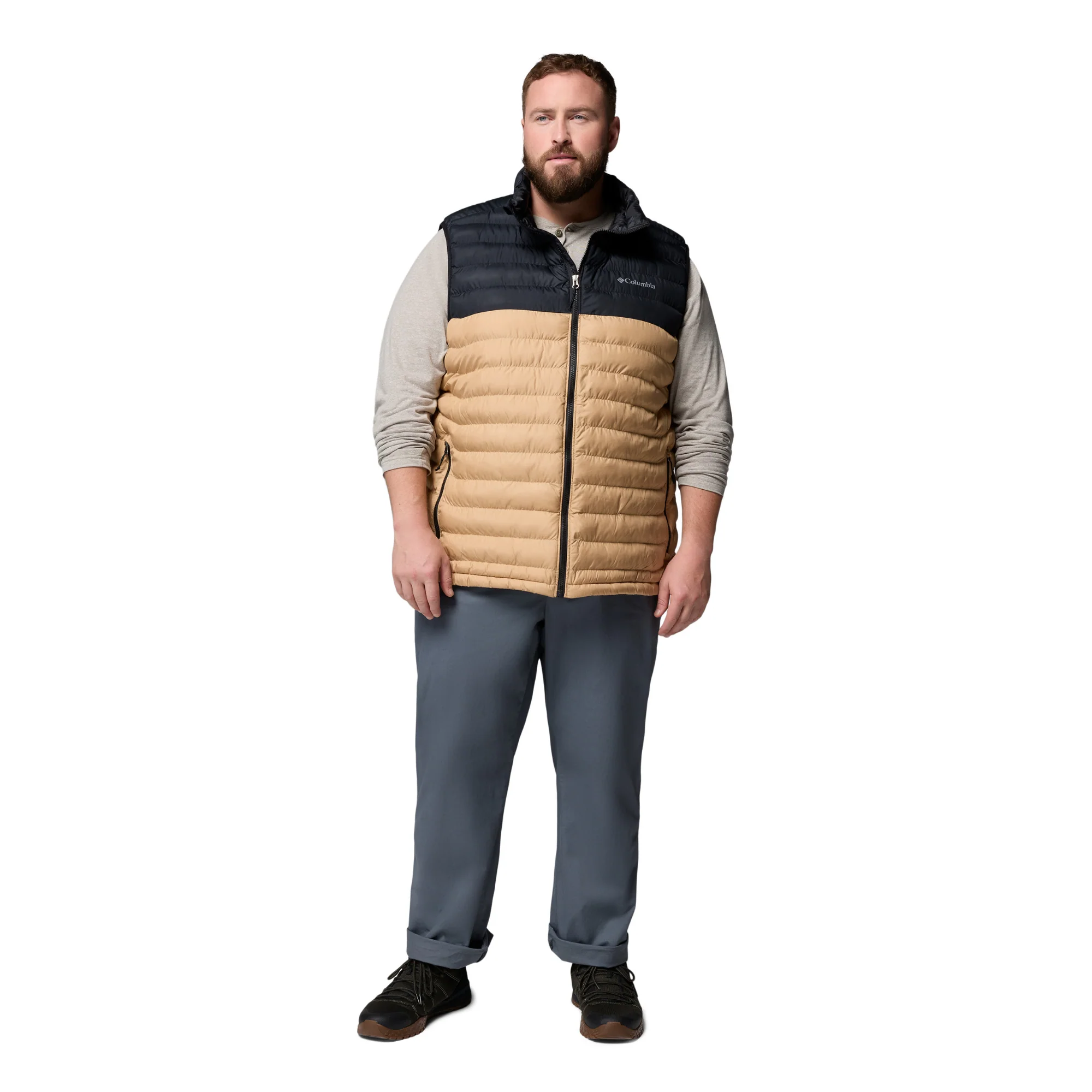 Columbia Men's Powder Lite II Insulated Vest (Canoe/Black) - Image 19
