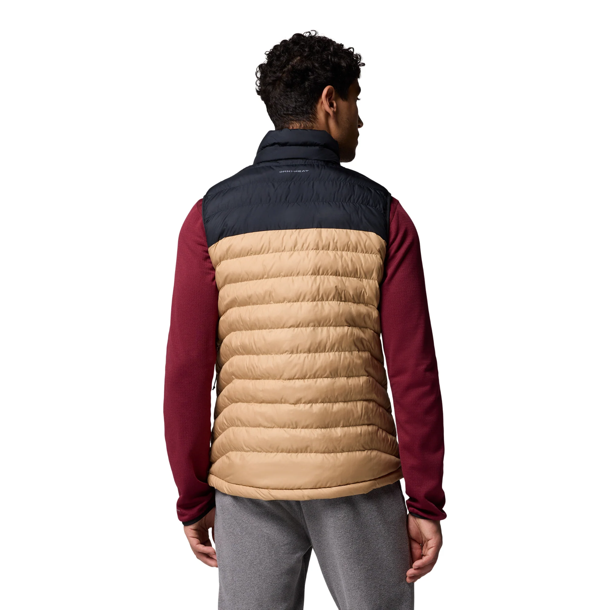 Columbia Men's Powder Lite II Insulated Vest (Canoe/Black) - Image 3