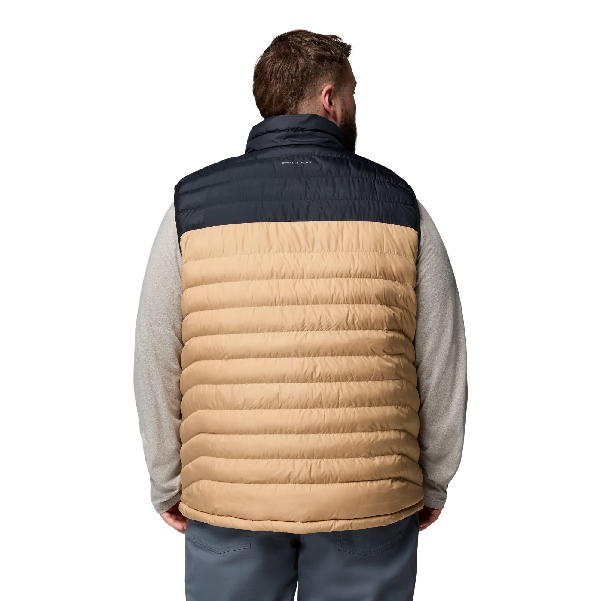 Columbia Men's Powder Lite II Insulated Vest (Canoe/Black) - Image 4