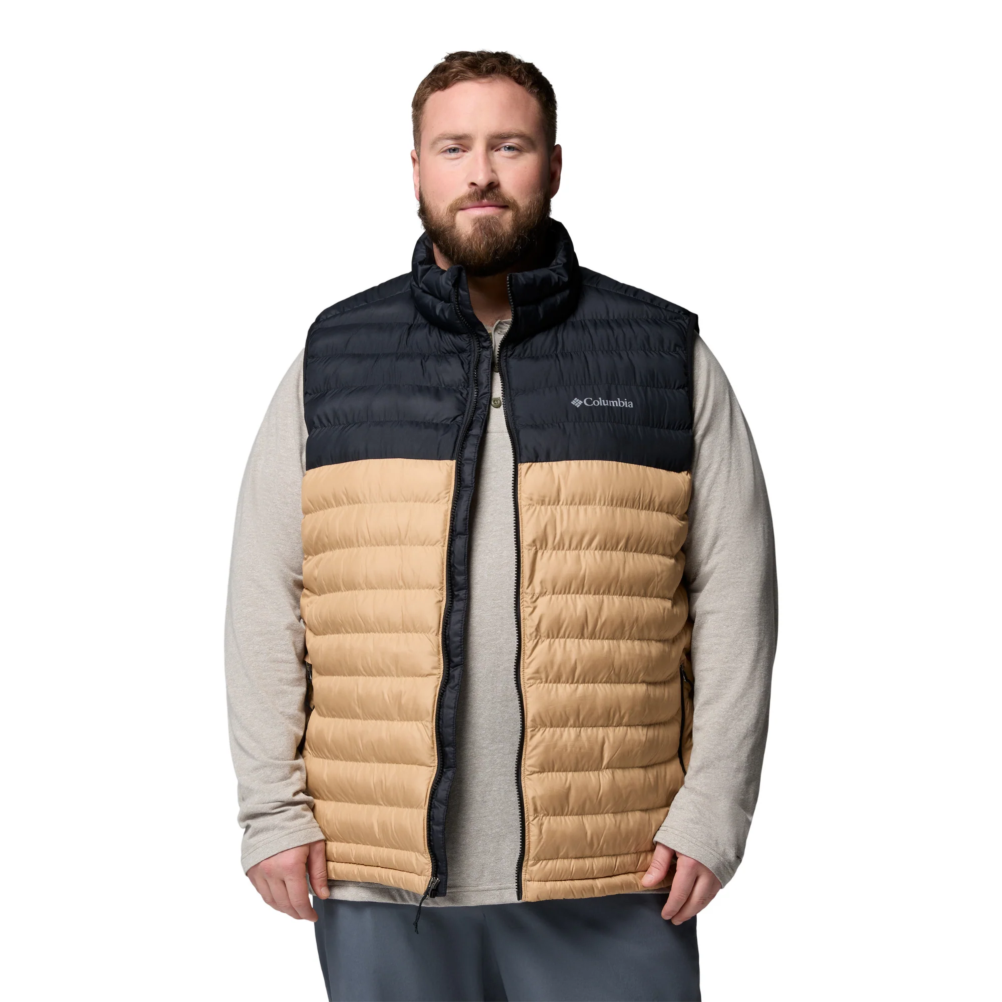 Columbia Men's Powder Lite II Insulated Vest (Canoe/Black) - Image 8