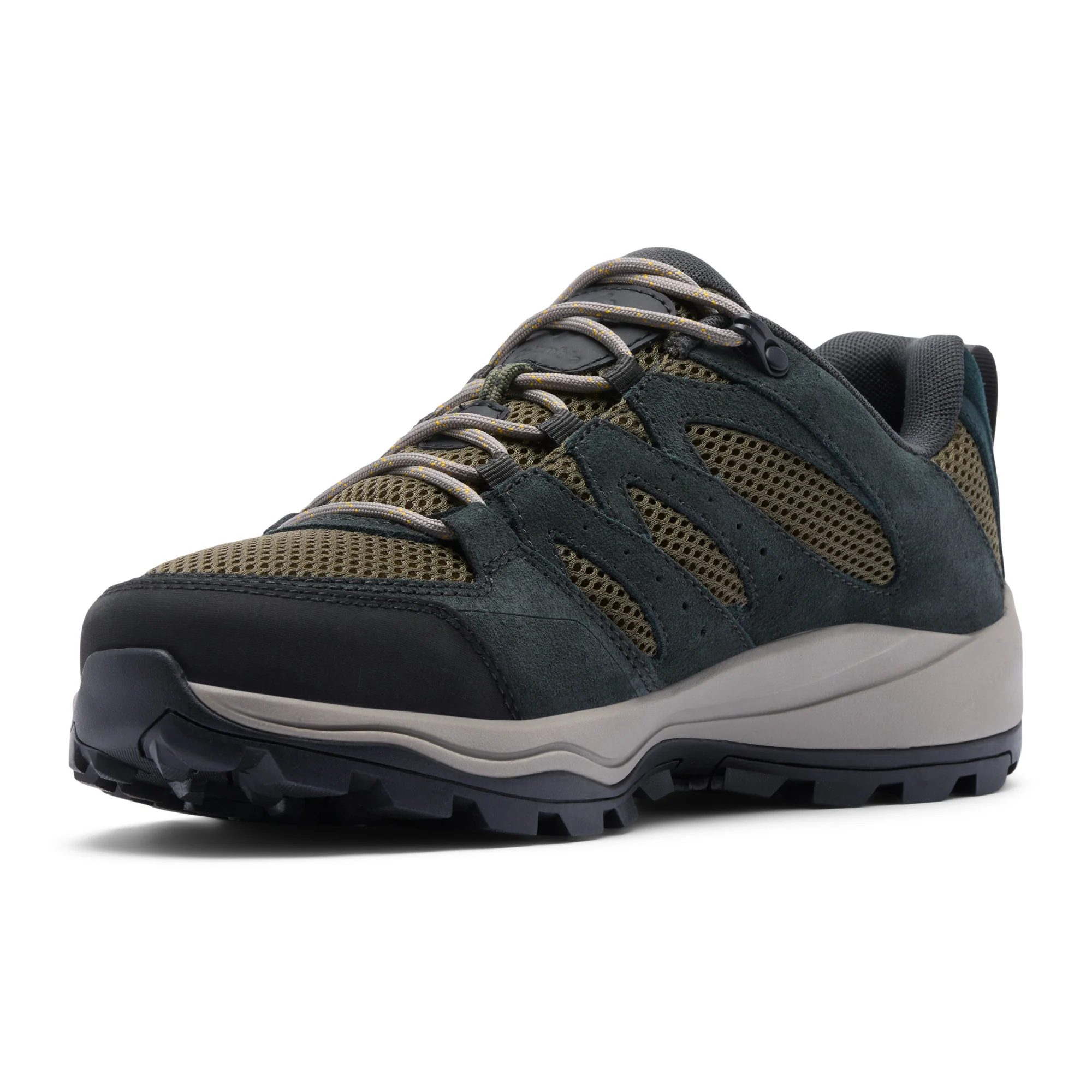 Columbia Men's Redmond IV Breathe Trail Shoes (Dark Moss/Stinger) - Image 2