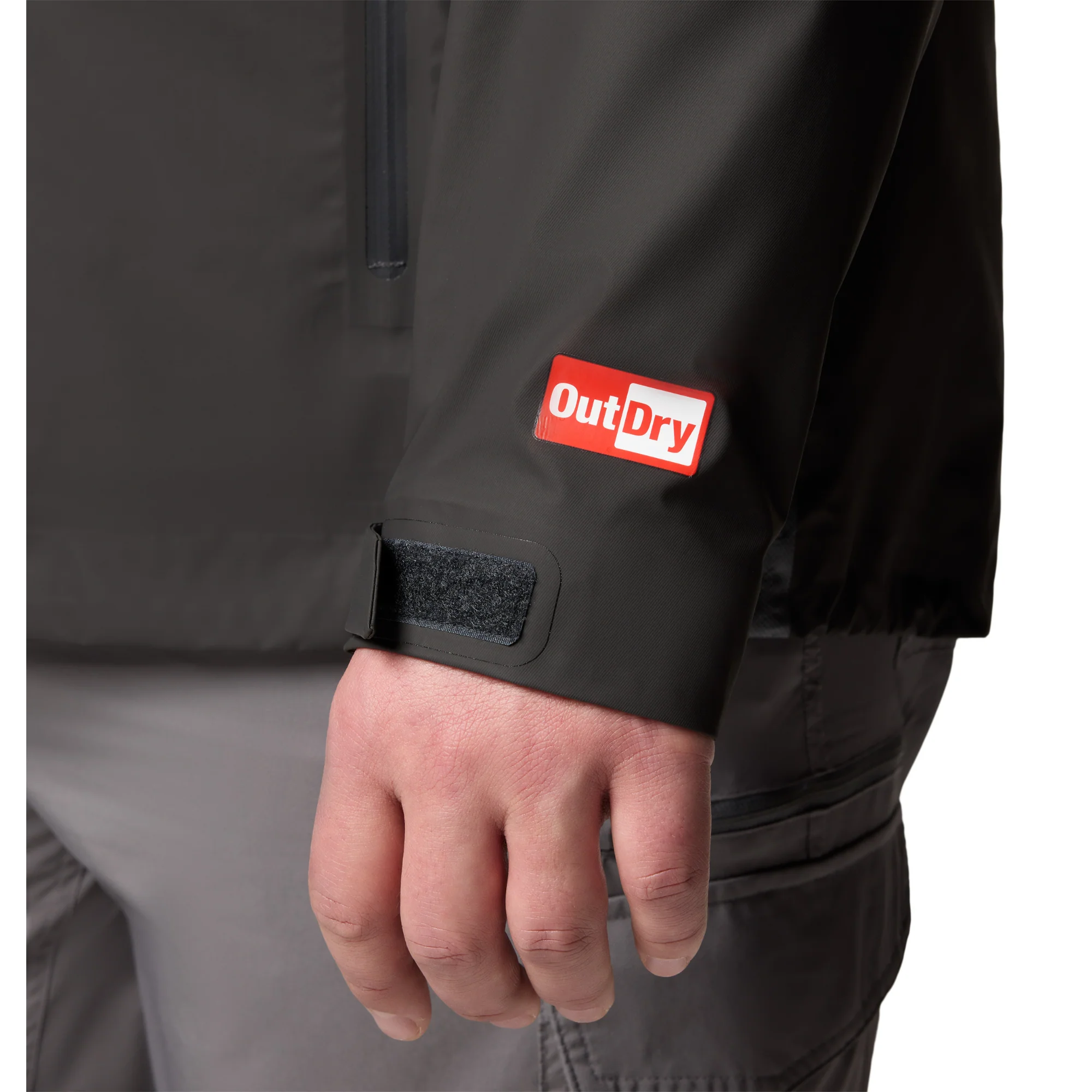 Columbia Men's Reign No Shine Outdry Extreme Waterproof Jacket (Black) - Image 11