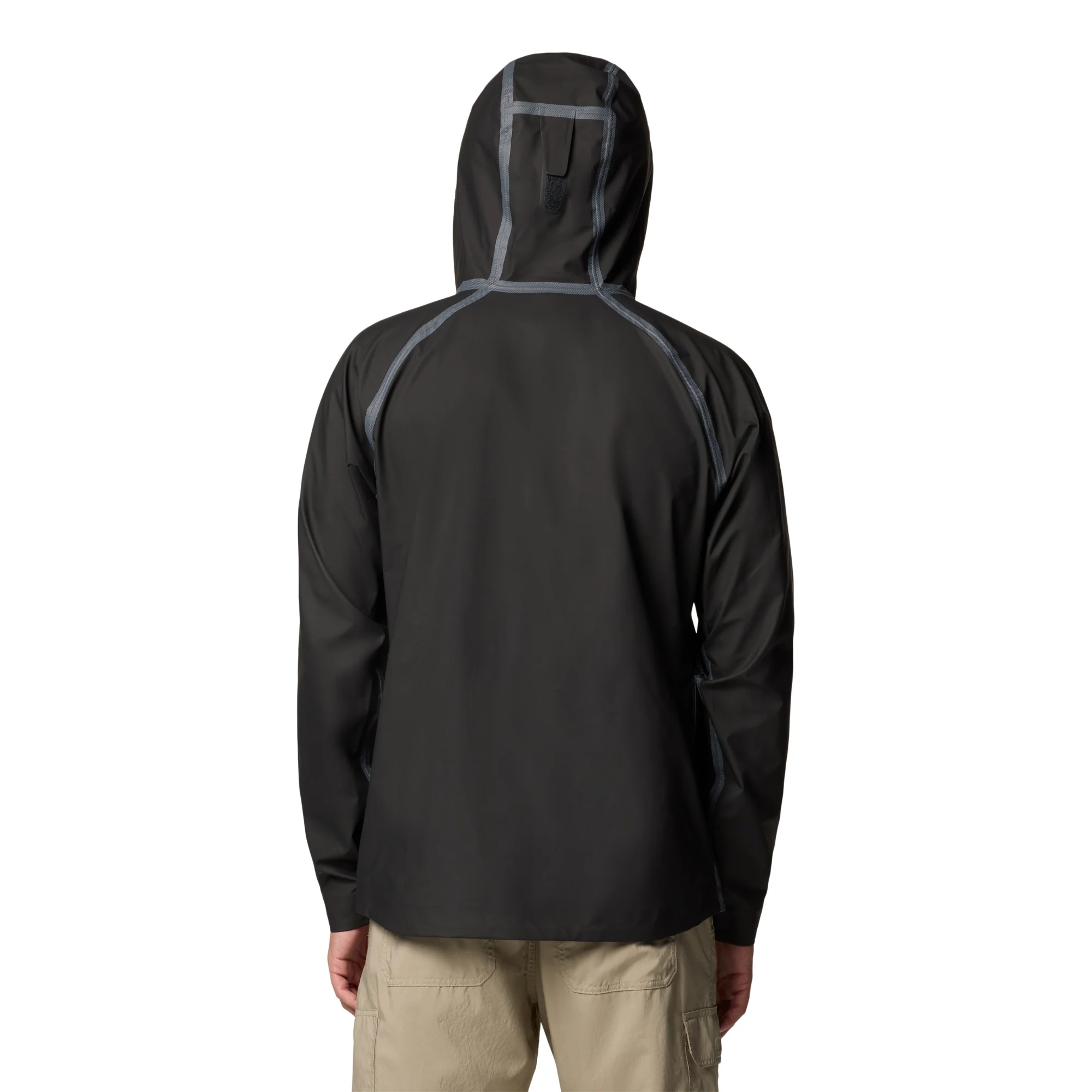 Columbia Men's Reign No Shine Outdry Extreme Waterproof Jacket (Black) - Image 3