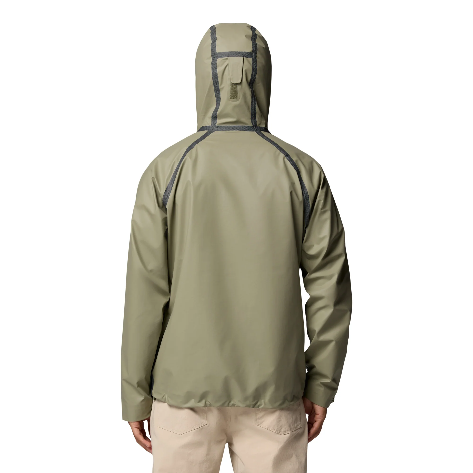 Columbia Men's Reign No Shine Outdry Extreme Waterproof Jacket (Stone Green) - Image 2