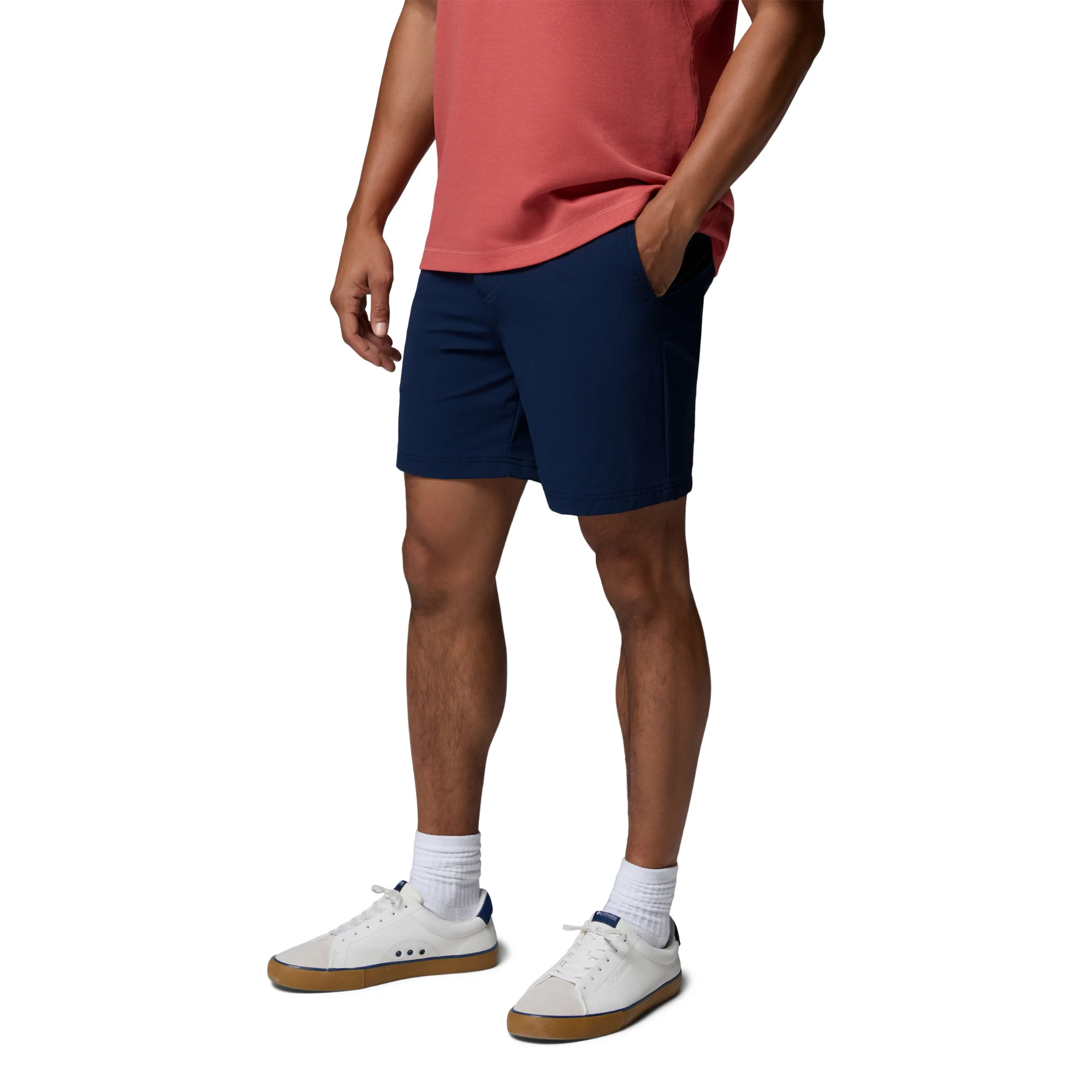 Columbia Men's ROC™ Tech Shorts (Collegiate Navy)(7in) - Image 2
