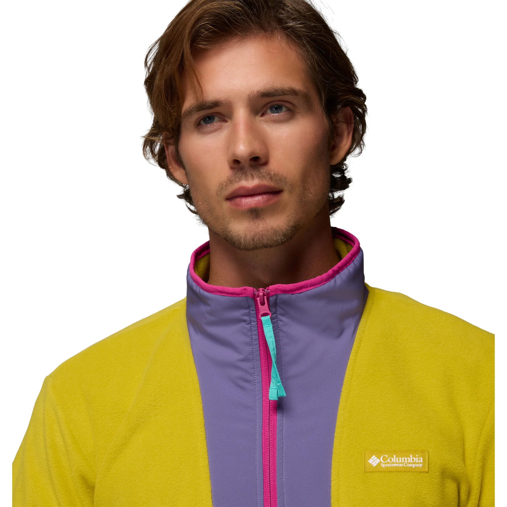 Columbia Men's Sequoia Grove Half Zip Fleece (Antique Moss/Stormwatch) - Image 7