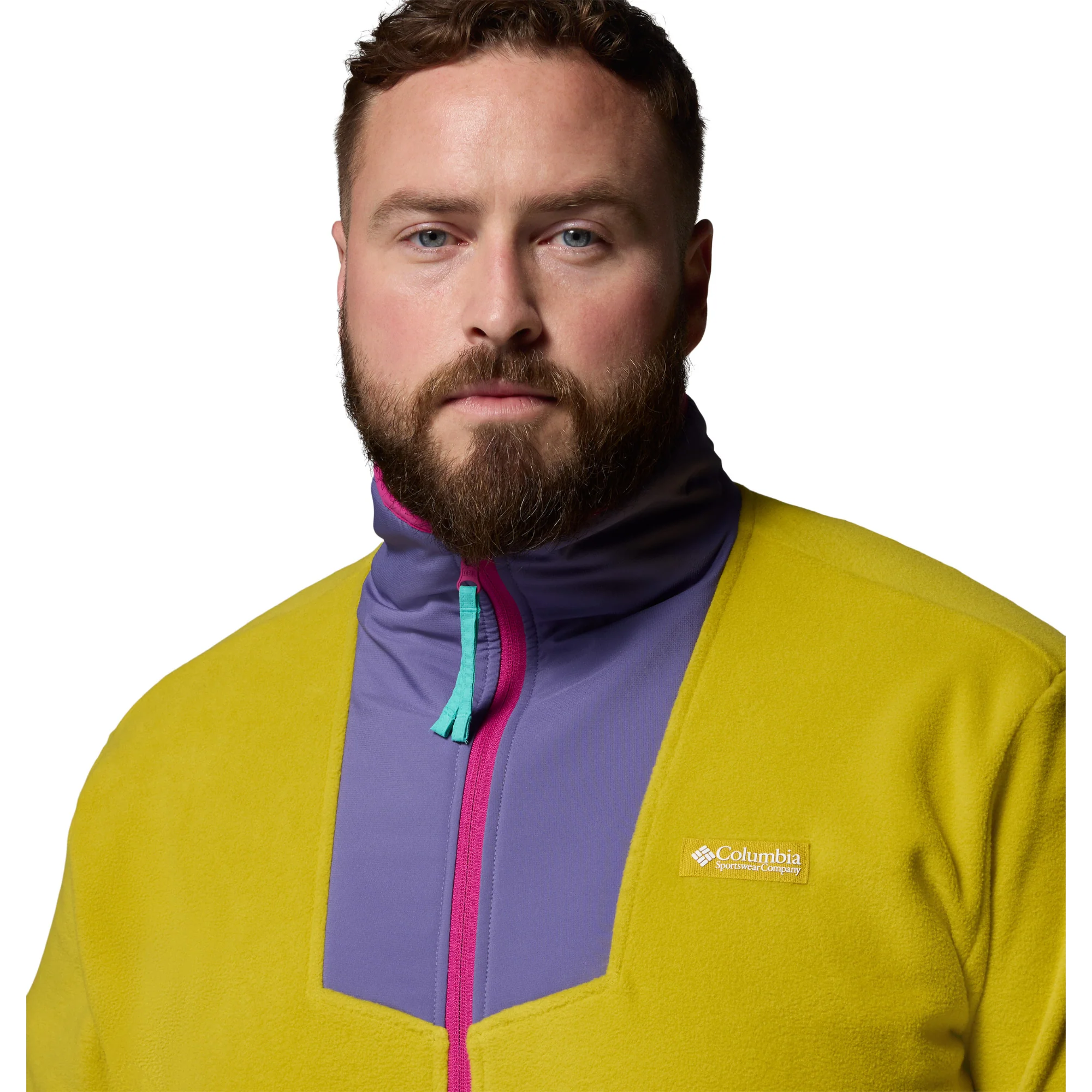 Columbia Men's Sequoia Grove Half Zip Fleece (Antique Moss/Stormwatch) - Image 8