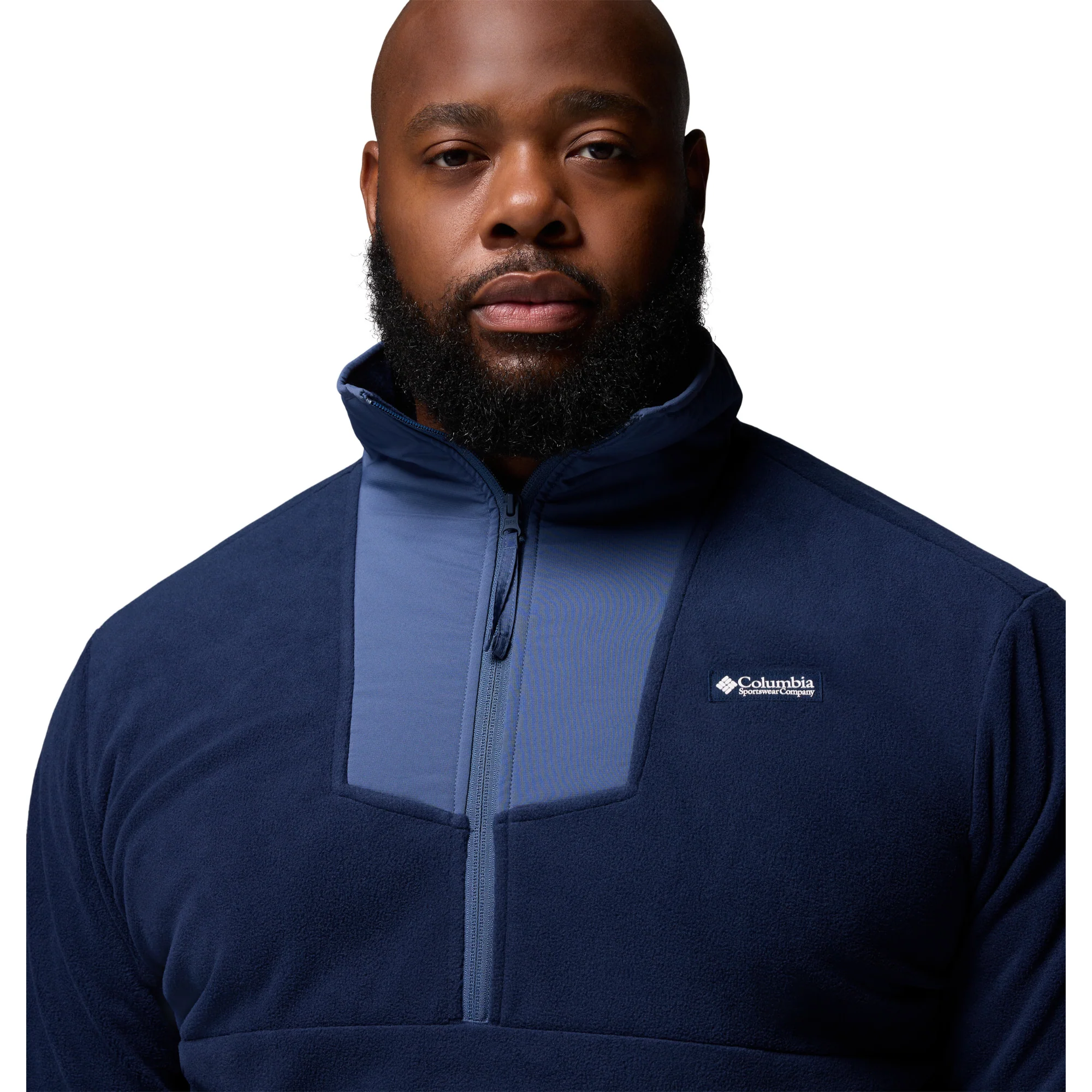 Columbia Men's Sequoia Grove Half Zip Fleece (Collegiate Navy/Dark Mountain) - Image 5