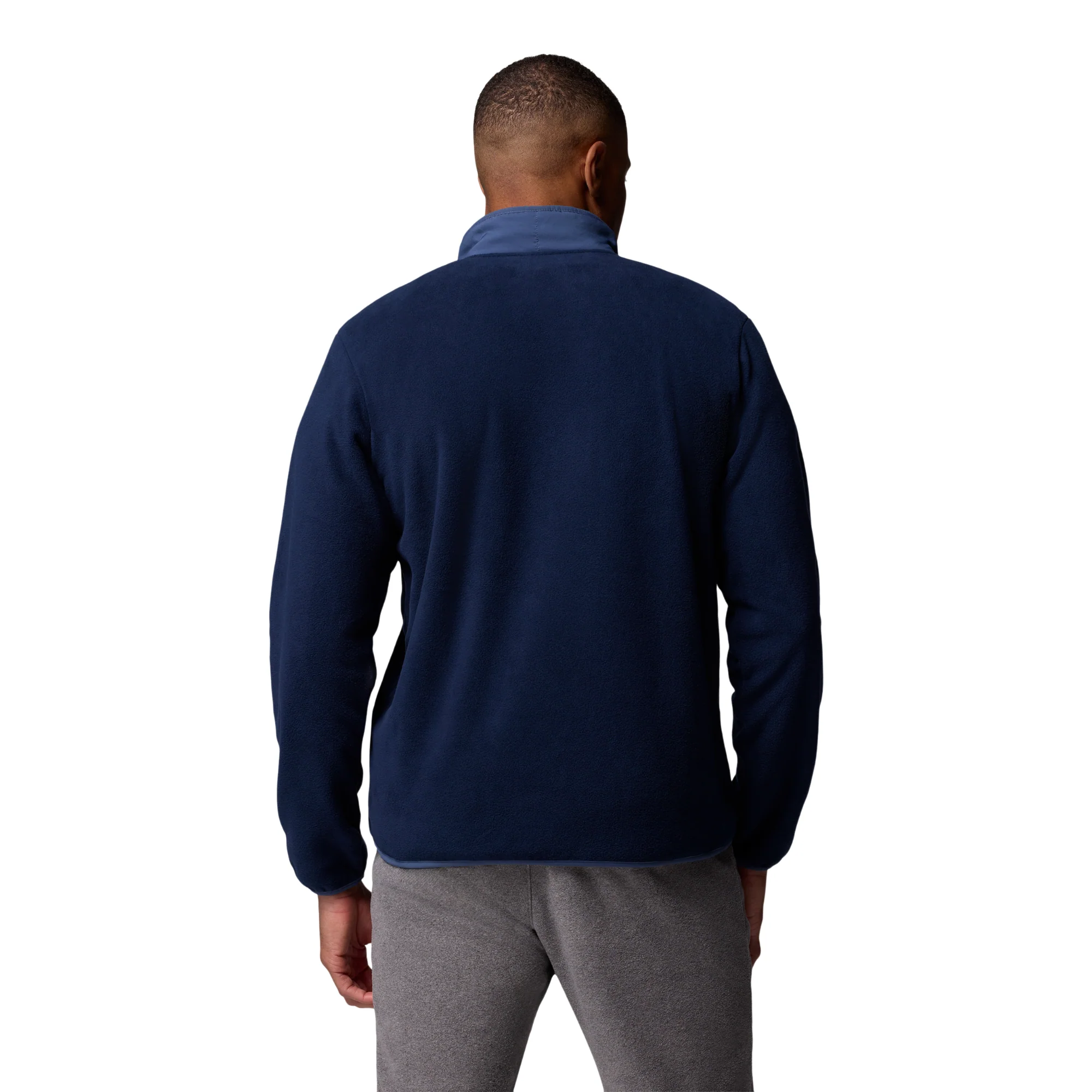 Columbia Men's Sequoia Grove Half Zip Fleece (Collegiate Navy/Dark Mountain) - Image 6
