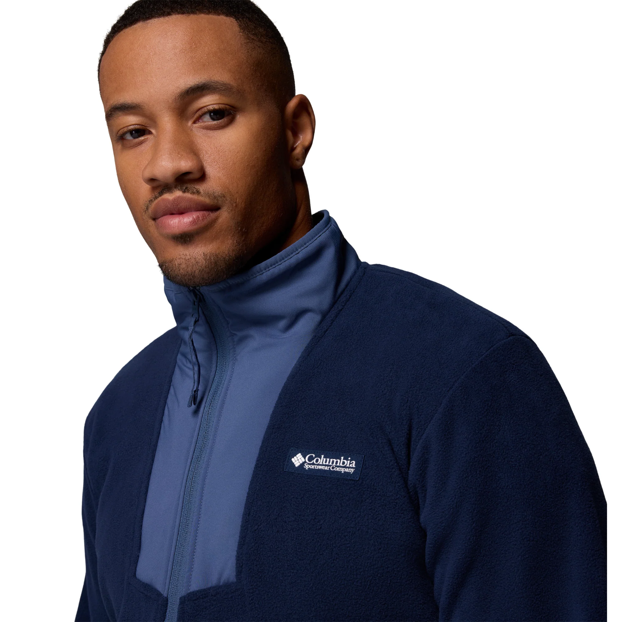 Columbia Men's Sequoia Grove Half Zip Fleece (Collegiate Navy/Dark Mountain) - Image 8