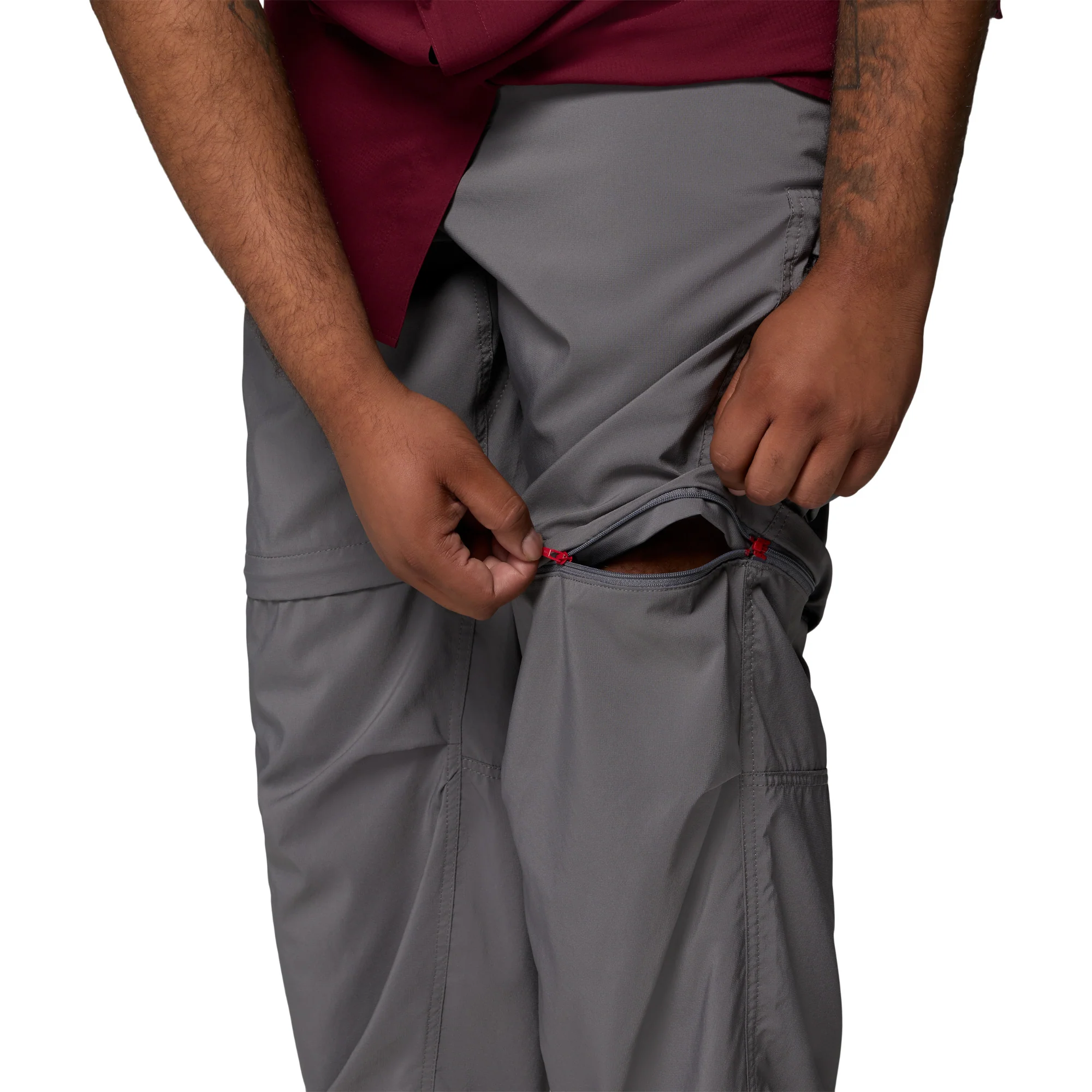 Columbia Men's Silver Ridge EU UPF50 Convertible Utility Trousers (City Grey) - Image 13