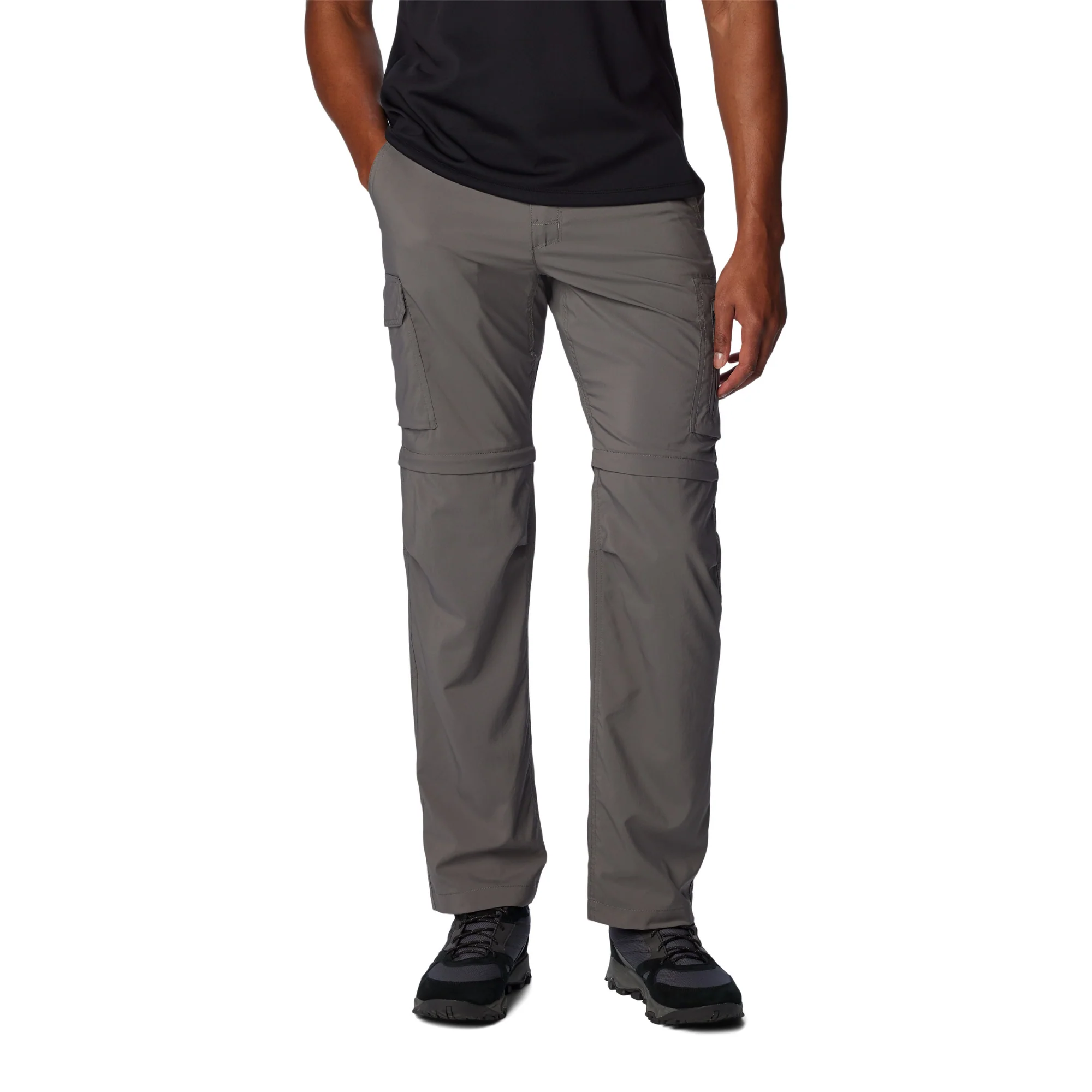 Columbia Men's Silver Ridge EU UPF50 Convertible Utility Trousers (City Grey) - Image 4