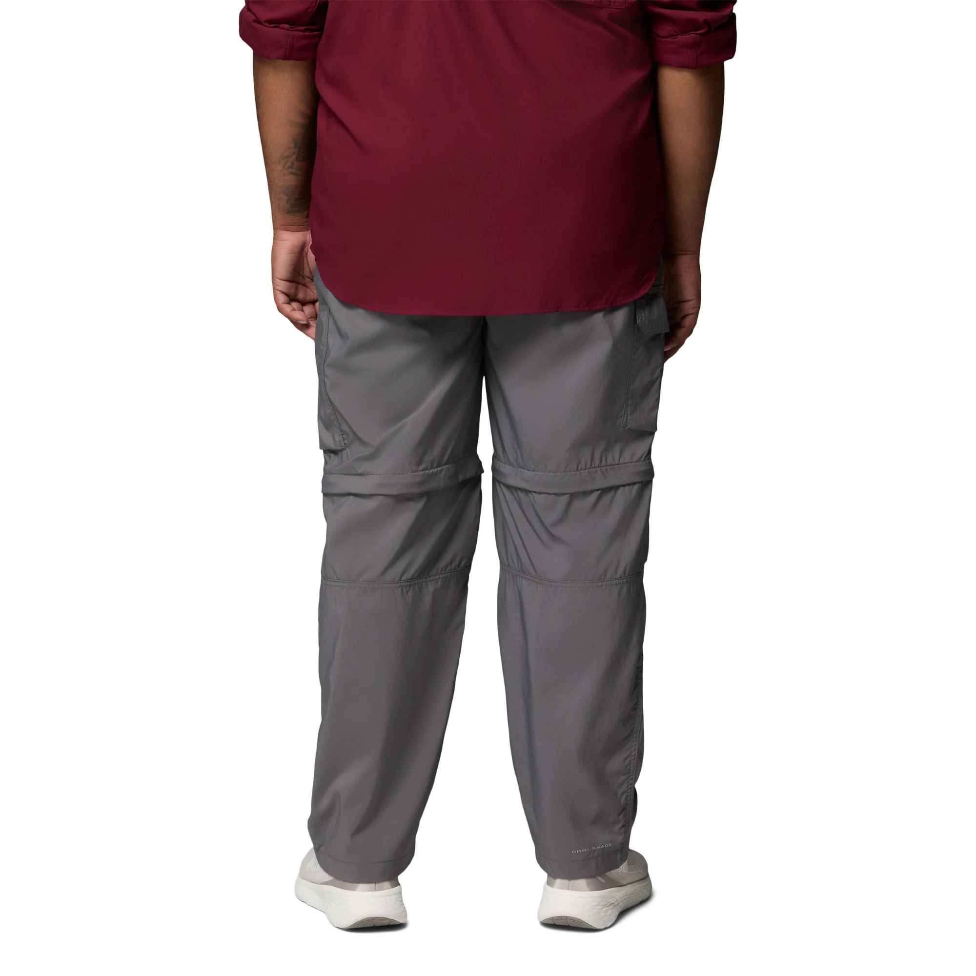 Columbia Men's Silver Ridge EU UPF50 Convertible Utility Trousers (City Grey) - Image 7