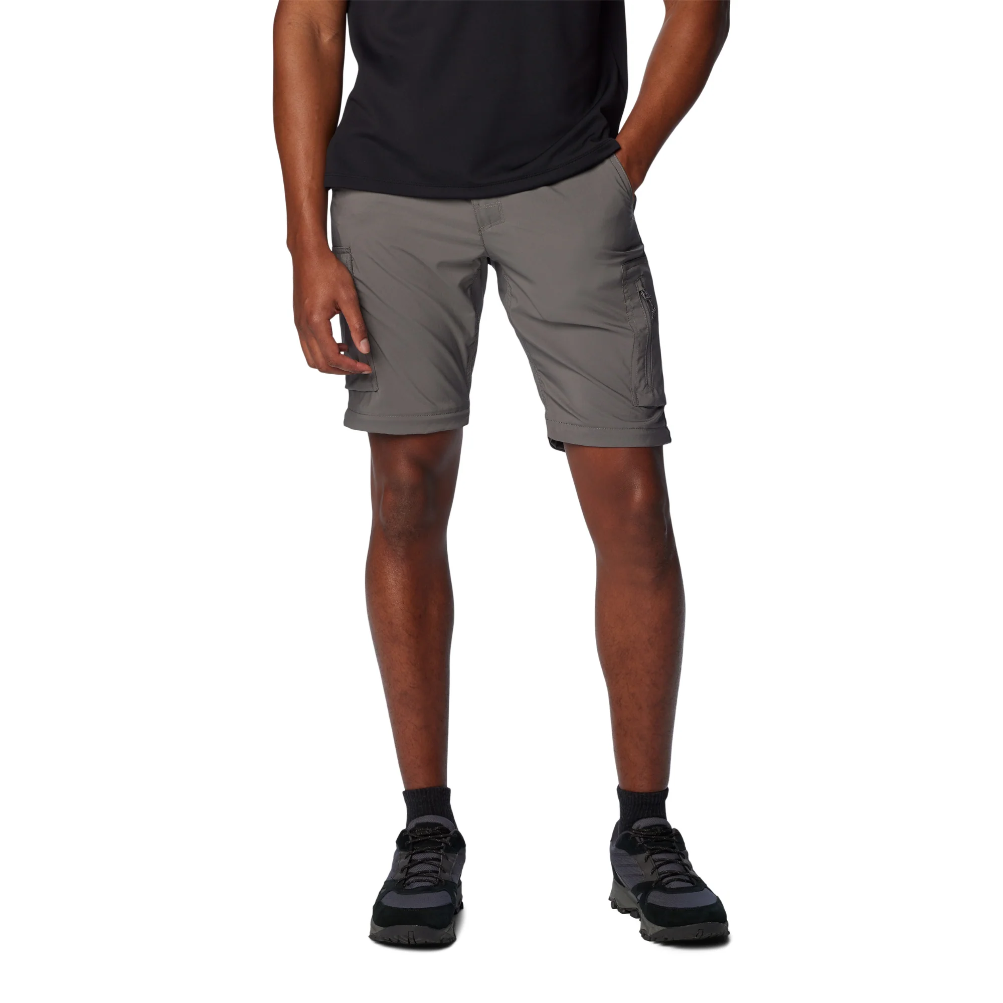 Columbia Men's Silver Ridge EU UPF50 Convertible Utility Trousers (City Grey) - Image 8