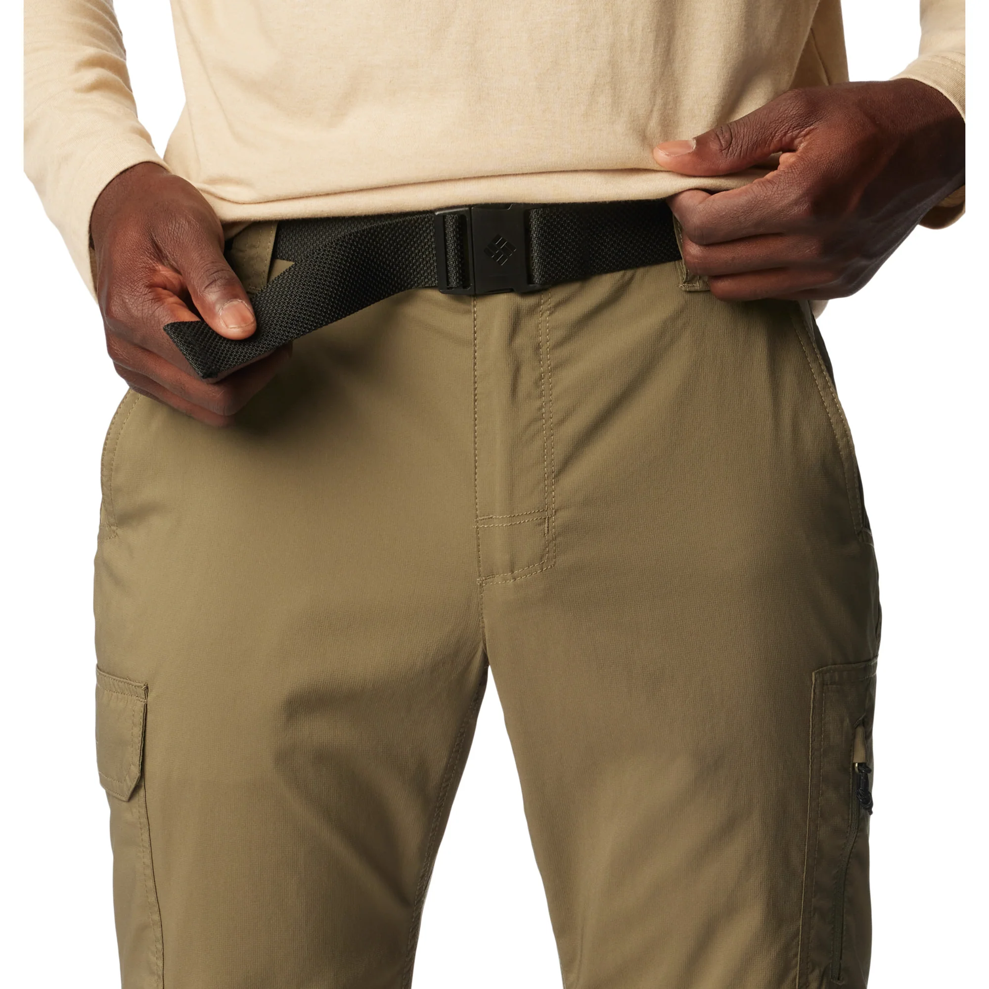 Columbia Men's Silver Ridge UPF50 Convertible Utility Trousers (Stone Green) - Image 18