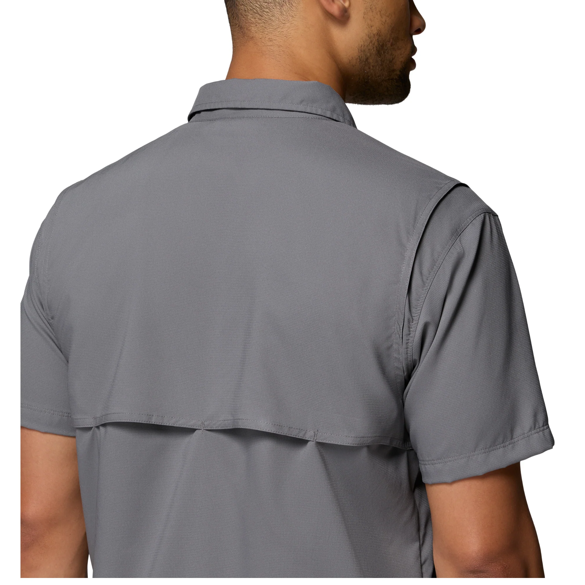 Columbia Men's Silver Ridge Utility II UPF50 Technical Short Sleeve Shirt (City Grey) - Image 5