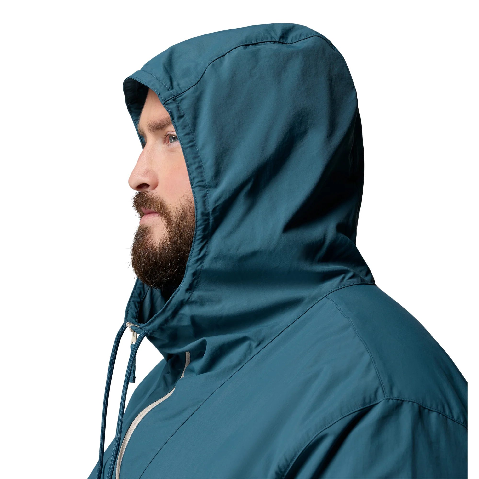 Columbia Men's Spire Valley Hooded UPF50 Windbreaker (Everblue/Dark Stone/Marine Light) - Image 11