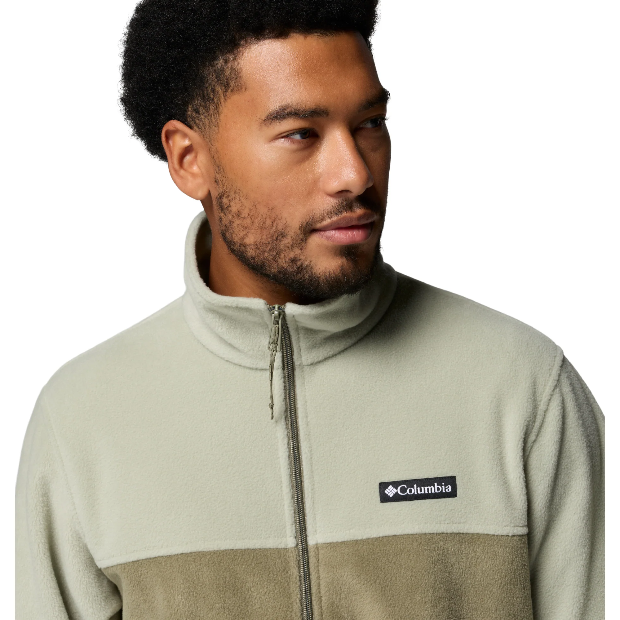 Columbia Men's Steens Mountain 2.0 Full Zip Fleece (Safari/Stone Green) - Image 11