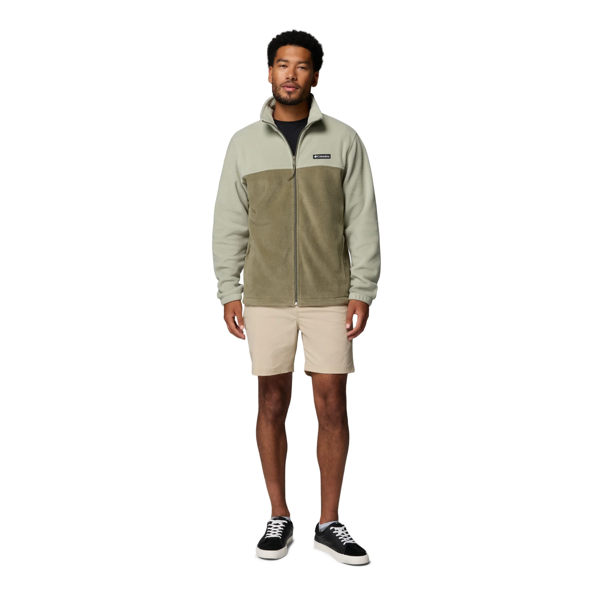 Columbia Men's Steens Mountain 2.0 Full Zip Fleece (Safari/Stone Green) - Image 13