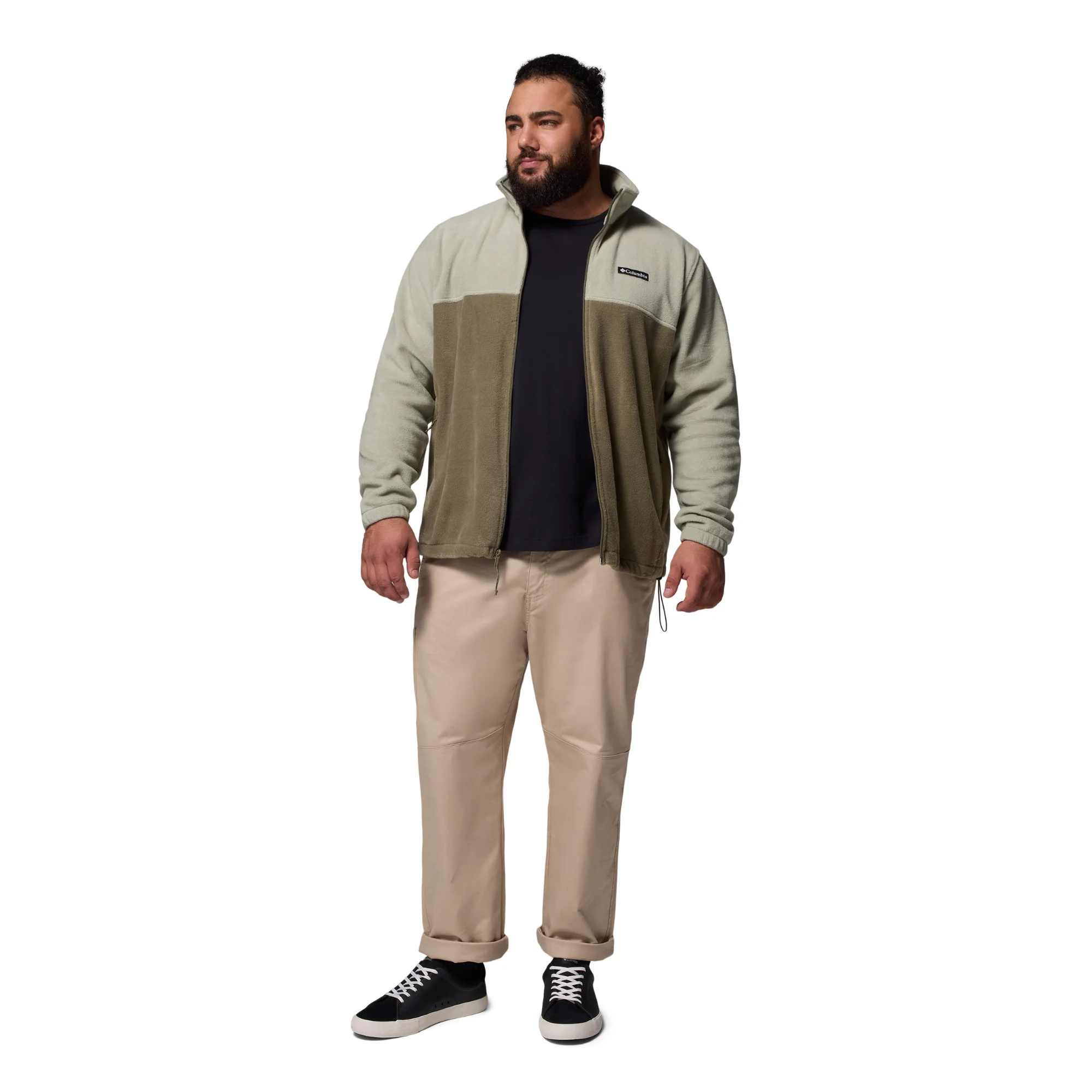 Columbia Men's Steens Mountain 2.0 Full Zip Fleece (Safari/Stone Green) - Image 14