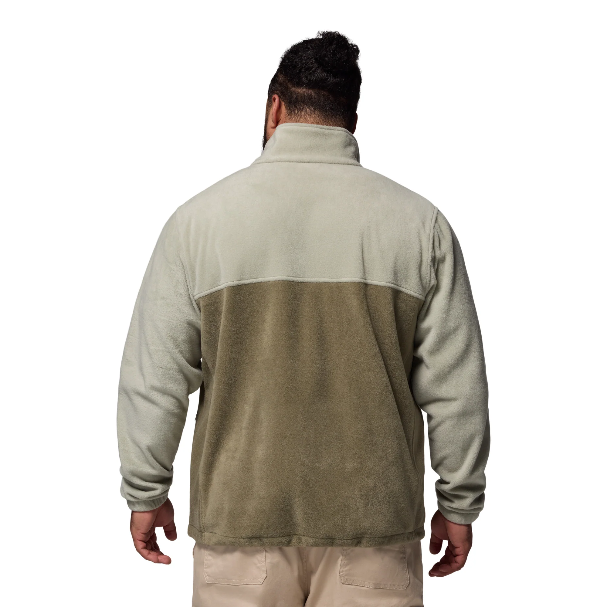 Columbia Men's Steens Mountain 2.0 Full Zip Fleece (Safari/Stone Green) - Image 8