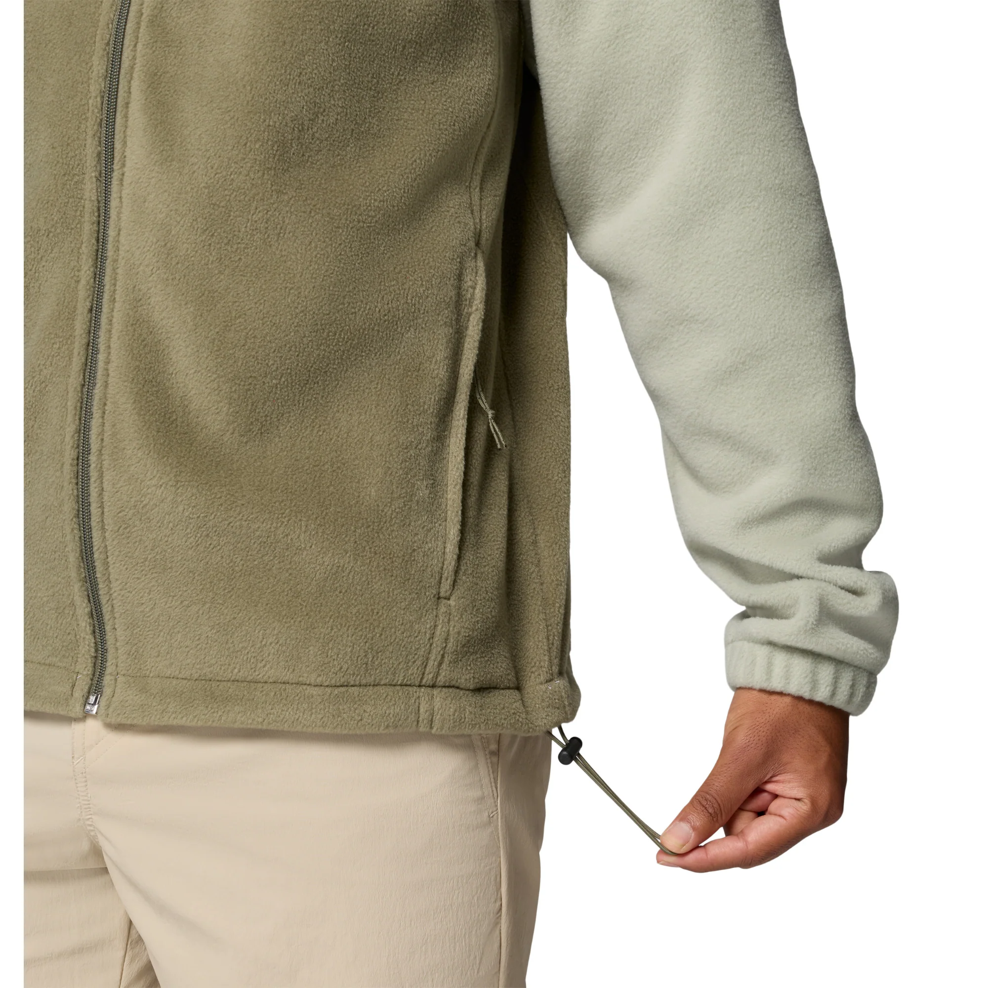 Columbia Men's Steens Mountain 2.0 Full Zip Fleece (Safari/Stone Green) - Image 9