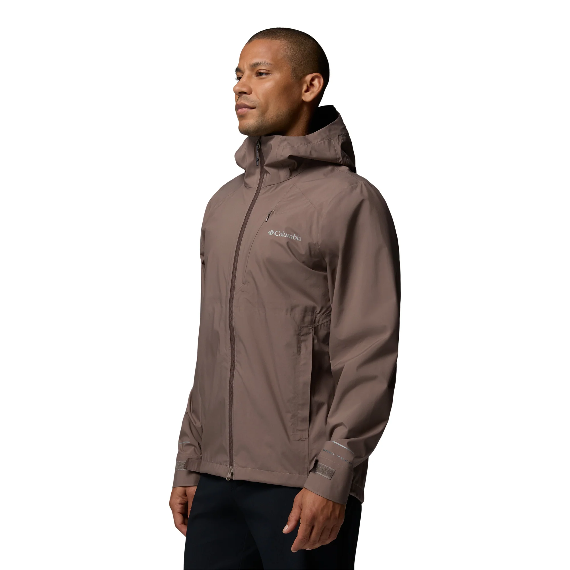 Columbia Men's Trailborne 2.5L Waterproof Jacket (Iron) - Image 2