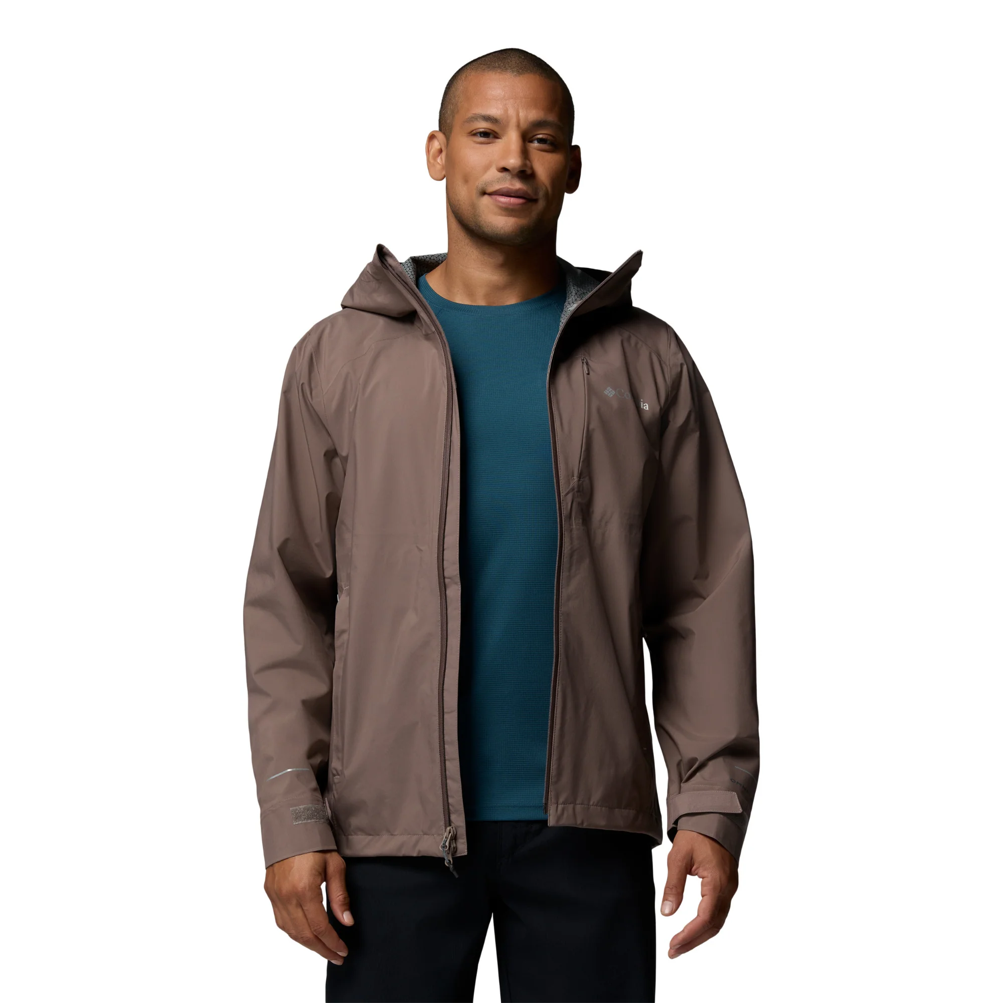Columbia Men's Trailborne 2.5L Waterproof Jacket (Iron) - Image 4