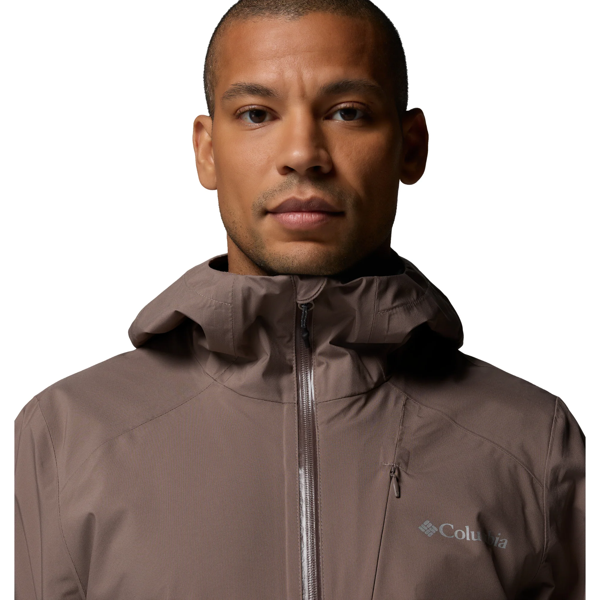 Columbia Men's Trailborne 2.5L Waterproof Jacket (Iron) - Image 6