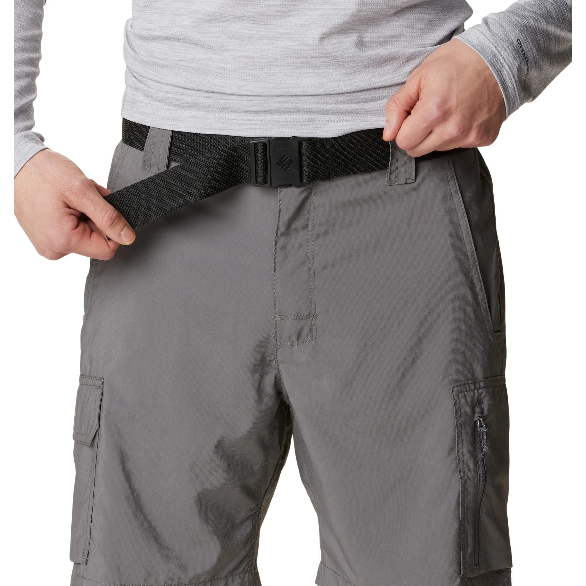 Columbia Men's Silver Ridge UPF50 Utility Cargo Shorts (10in)(City Grey) - Image 4