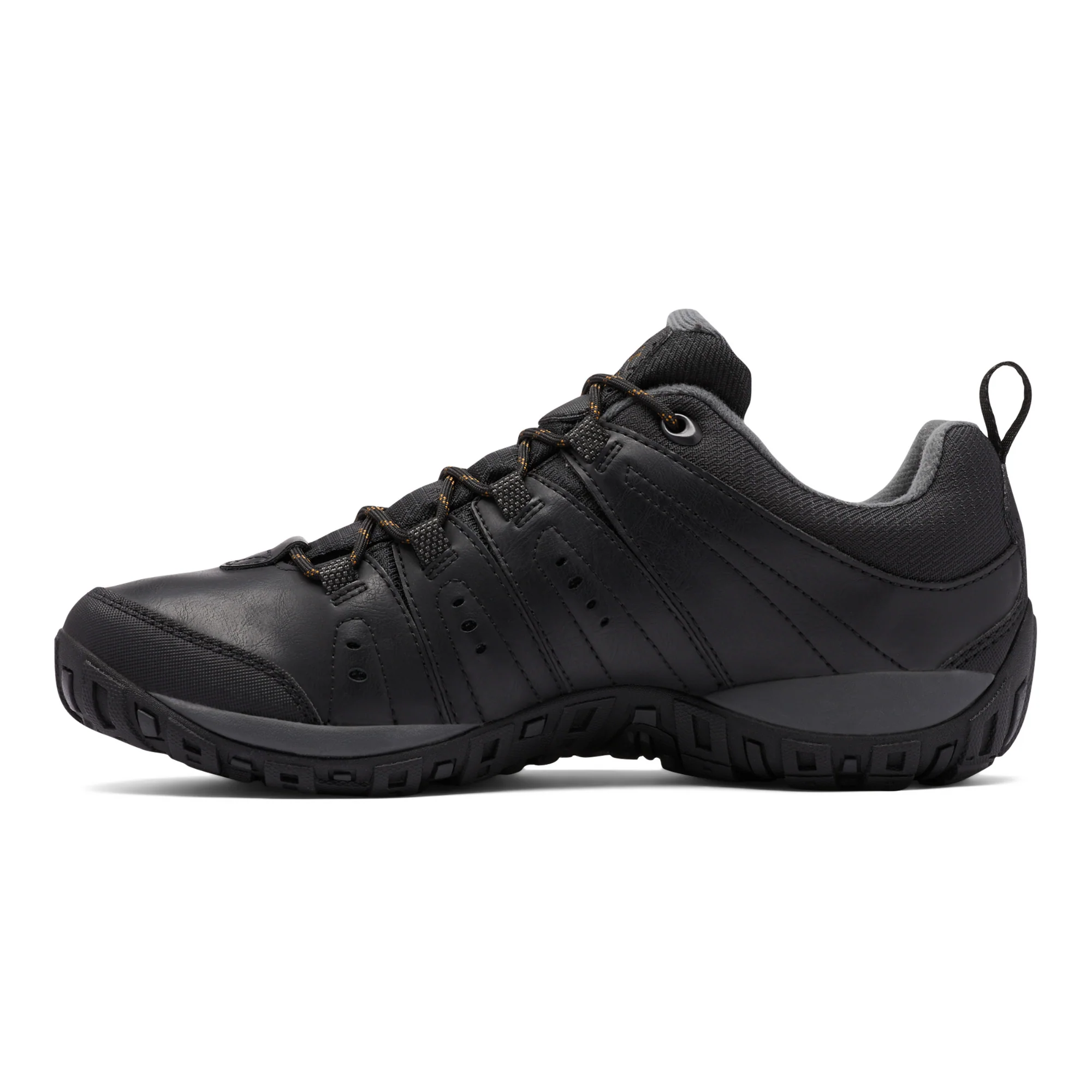 Columbia Men's Woodburn II Waterproof Trail Shoes (Black/Caramel) - Image 4