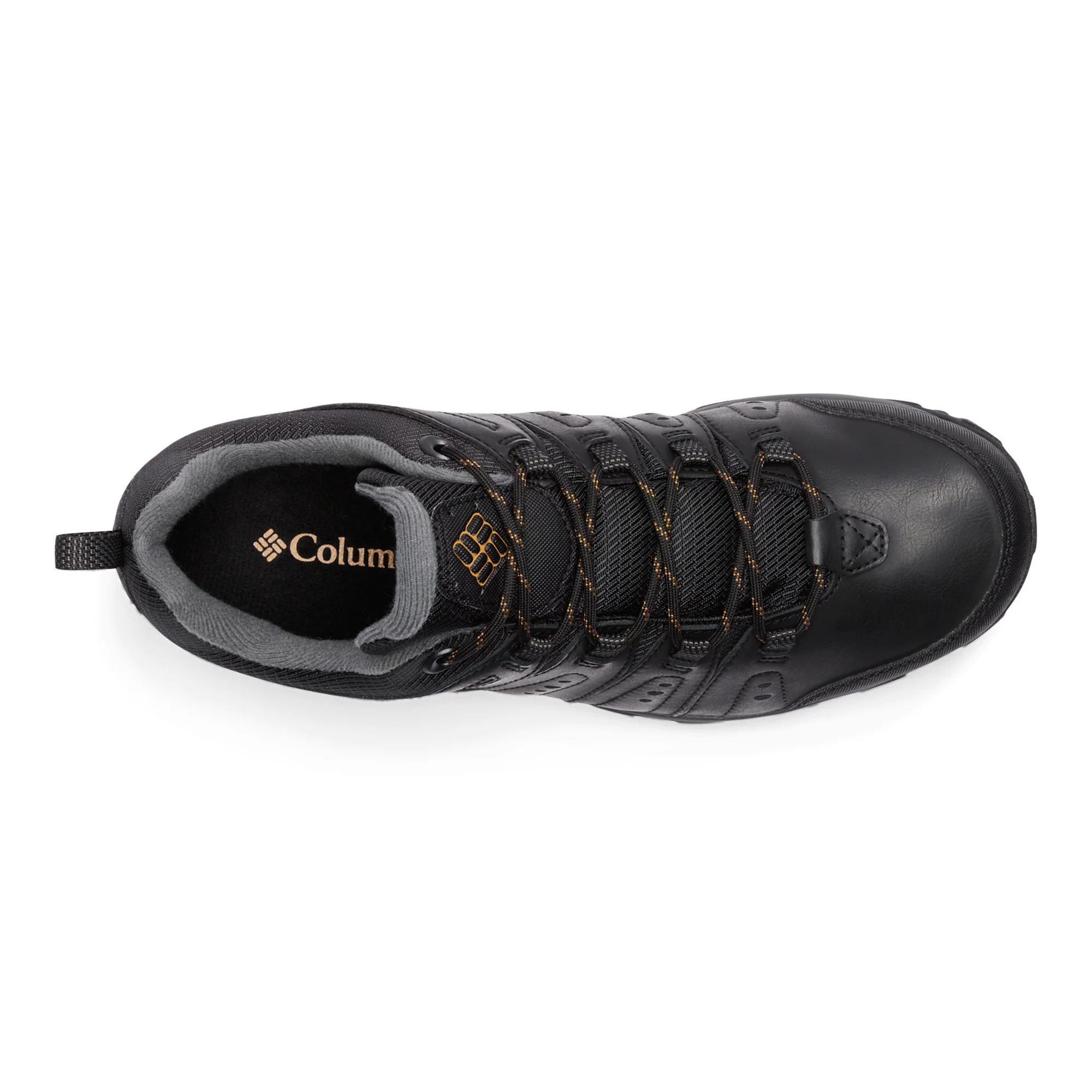 Columbia Men's Woodburn II Waterproof Trail Shoes (Black/Caramel) - Image 6