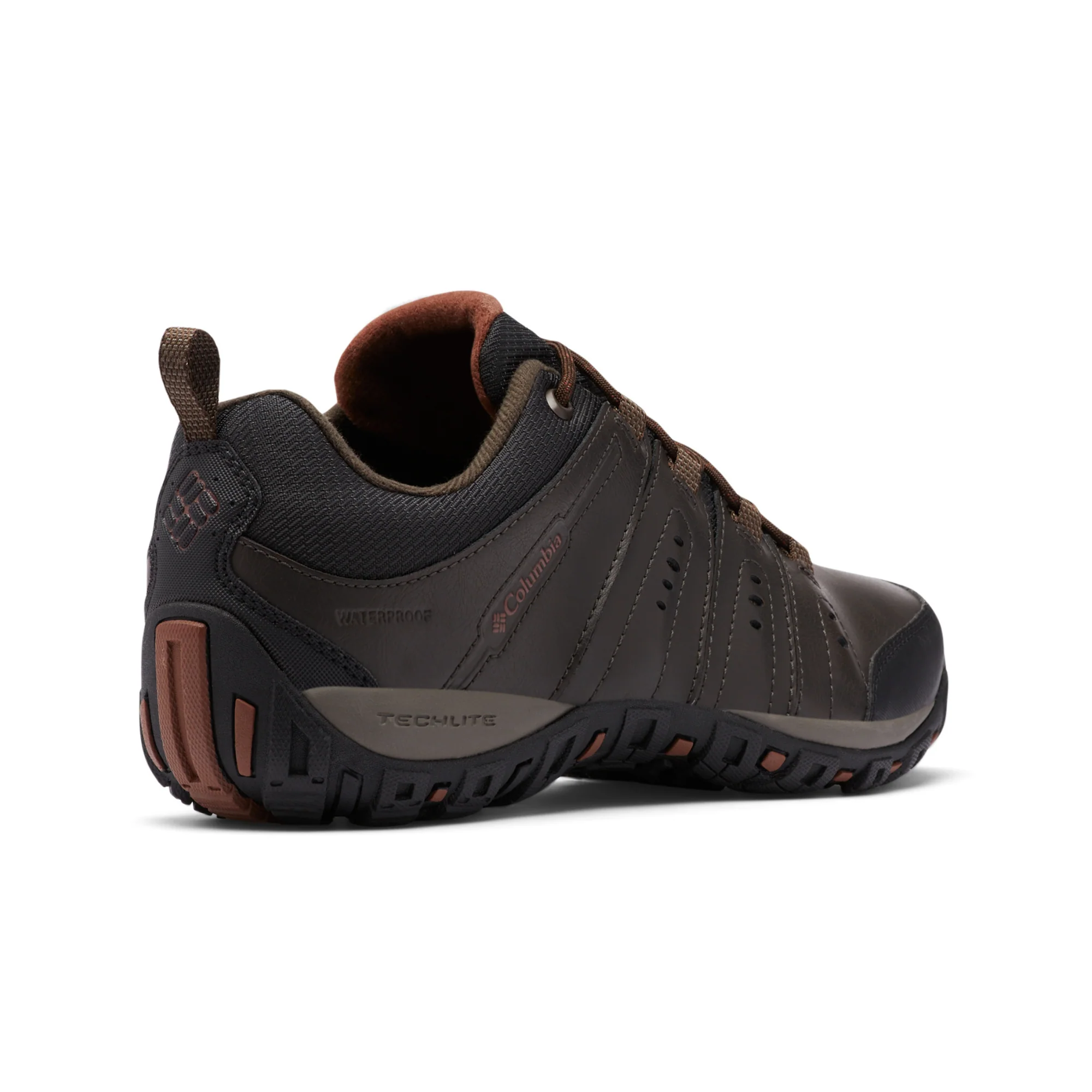 Columbia Men's Woodburn II Waterproof Trail Shoes (Cordovan/Cinnamon) - Image 3