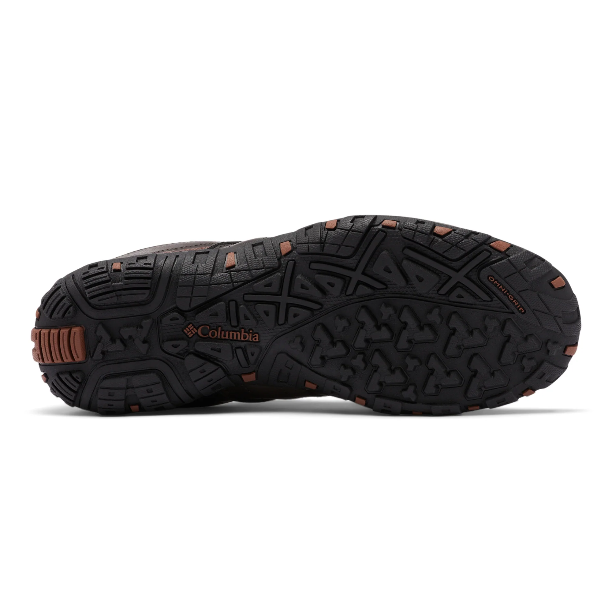 Columbia Men's Woodburn II Waterproof Trail Shoes (Cordovan/Cinnamon) - Image 6