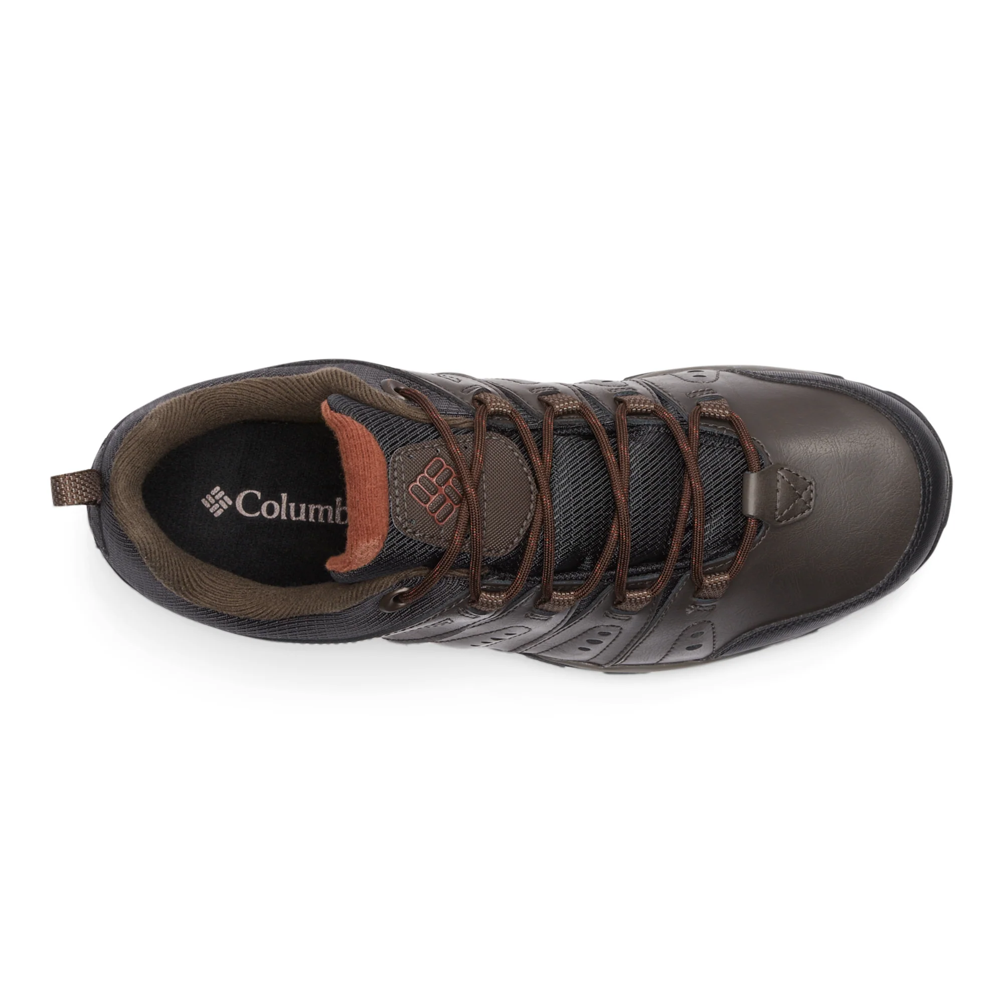 Columbia Men's Woodburn II Waterproof Trail Shoes (Cordovan/Cinnamon) - Image 7