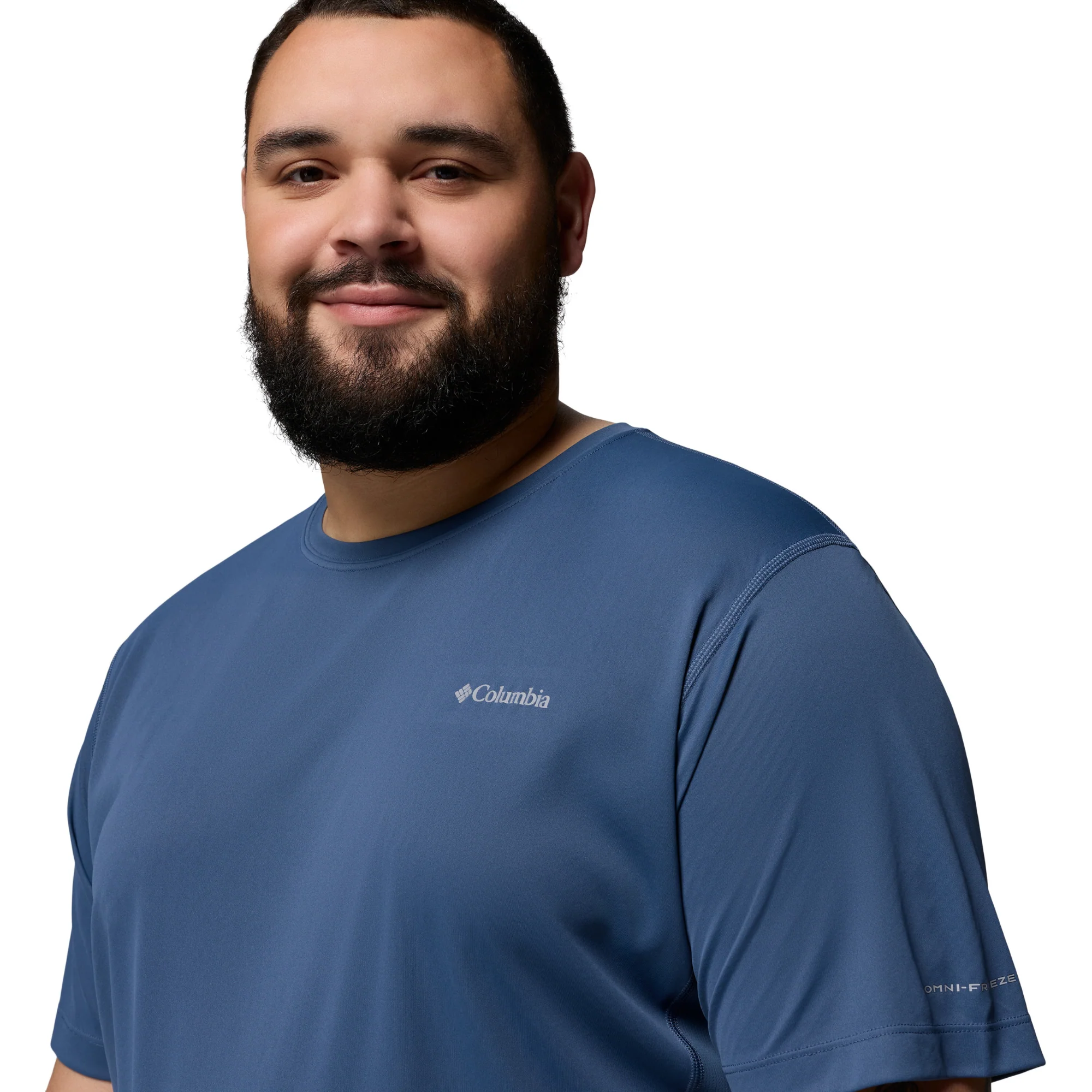 Columbia Men's Zero Rules Short Sleeve Crew Neck Light Technical Tee (Dark Mountain) - Image 5