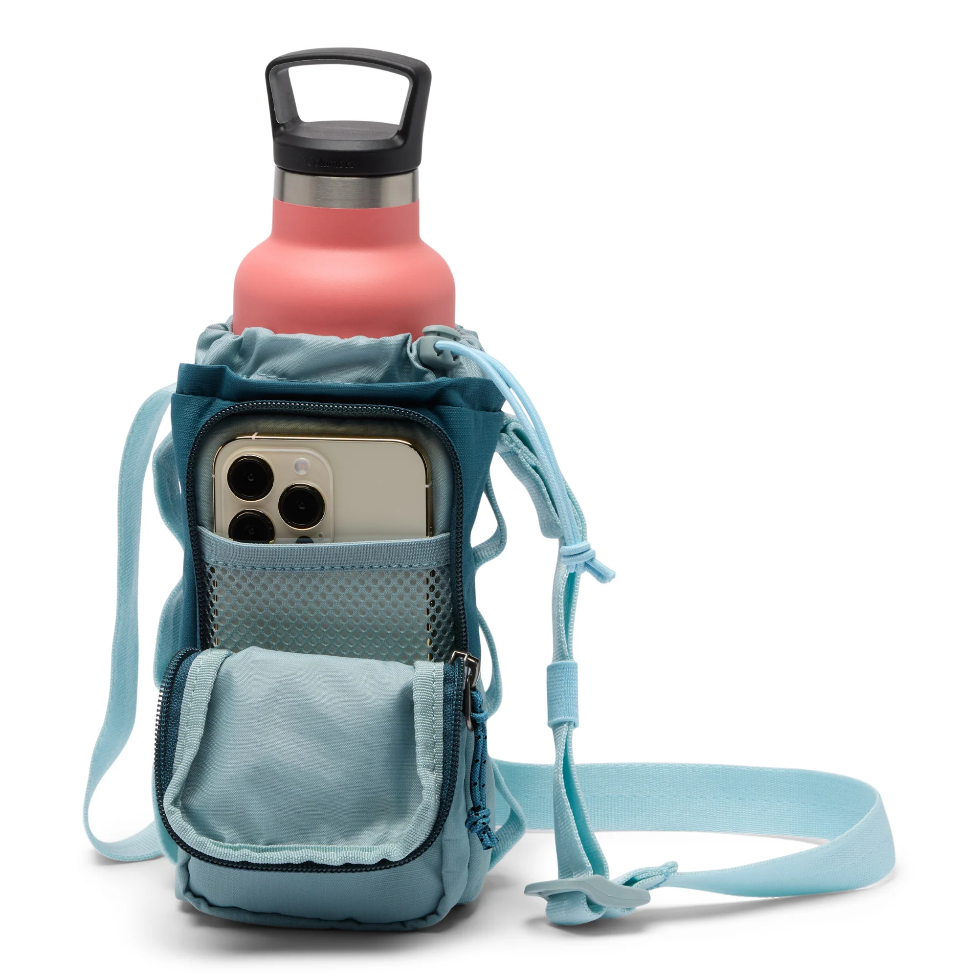 Columbia Trail Traveller 2L Water Bottle Sling (Everblue/Crushed Blue/Marine Light) - Image 3