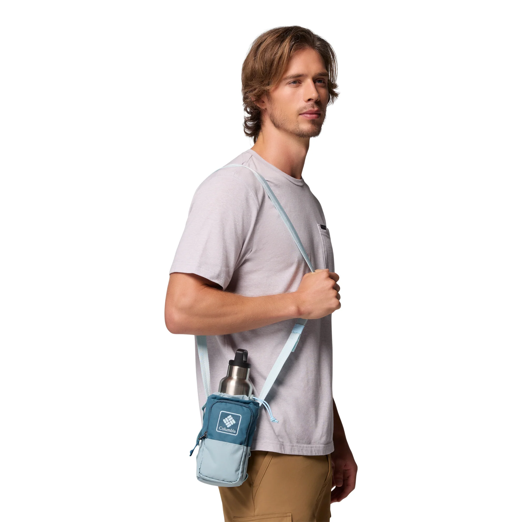 Columbia Trail Traveller 2L Water Bottle Sling (Everblue/Crushed Blue/Marine Light) - Image 5