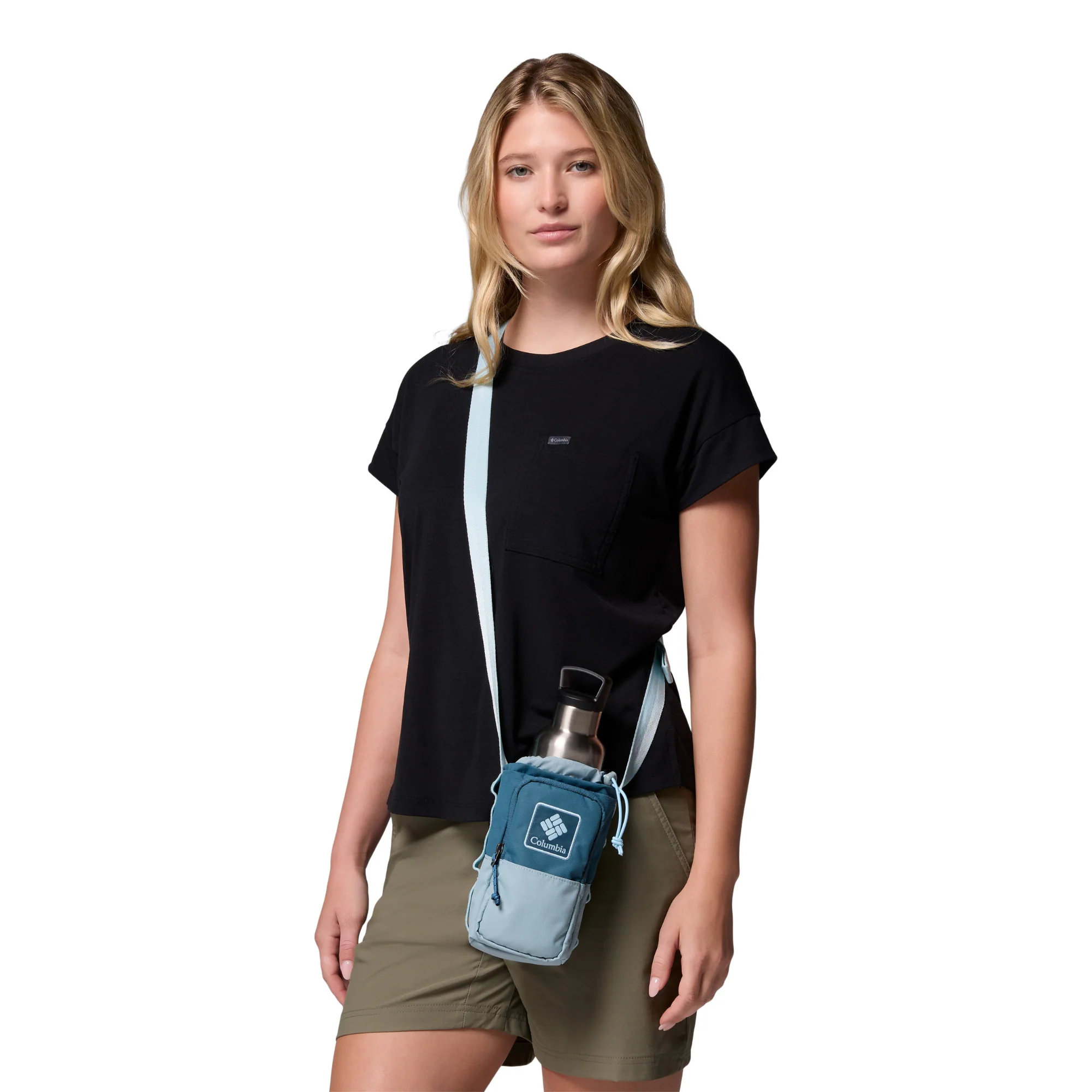 Columbia Trail Traveller 2L Water Bottle Sling (Everblue/Crushed Blue/Marine Light) - Image 6