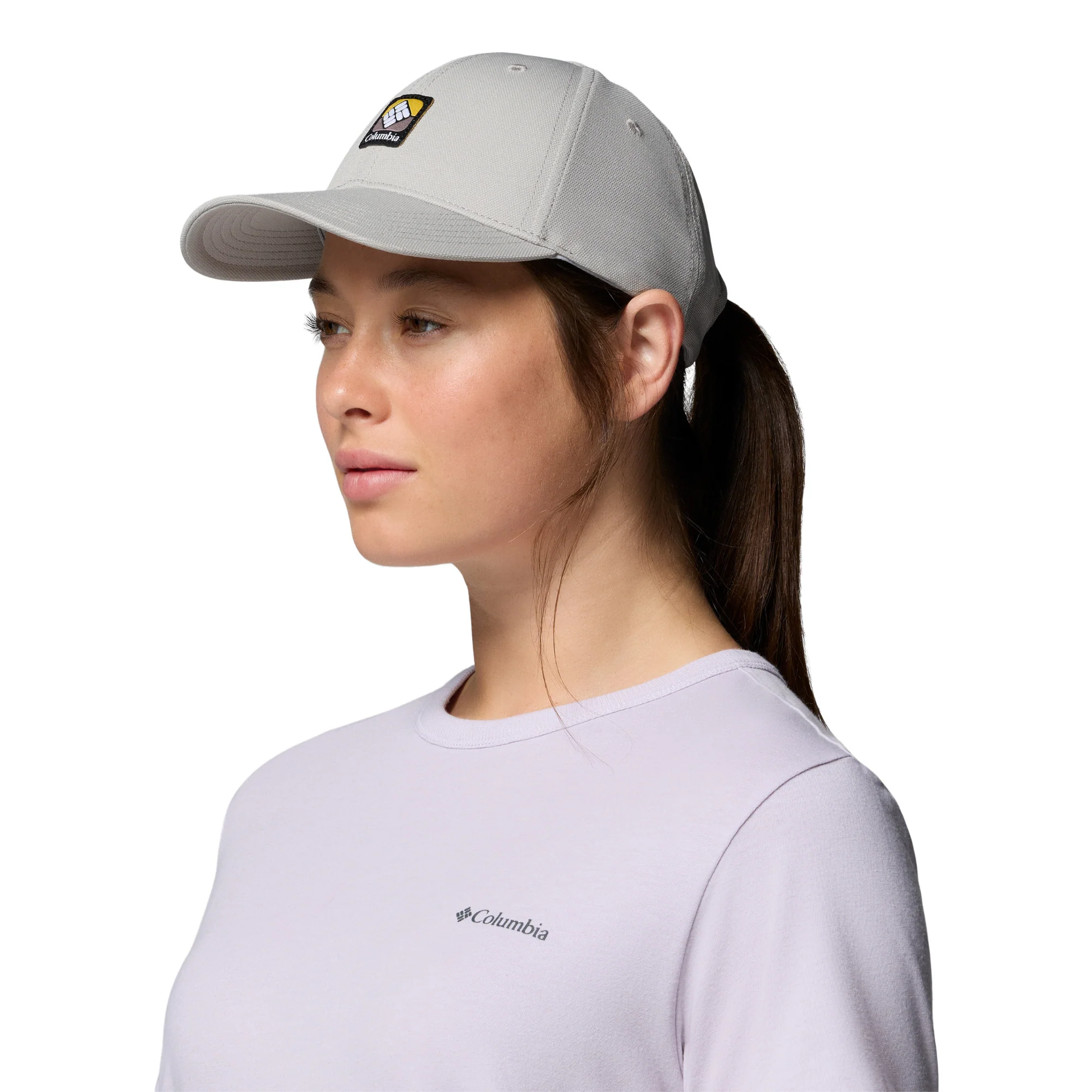 Columbia Unisex Twin Canyon Ball Cap (Flint Grey/Square Brandmark) - Image 4