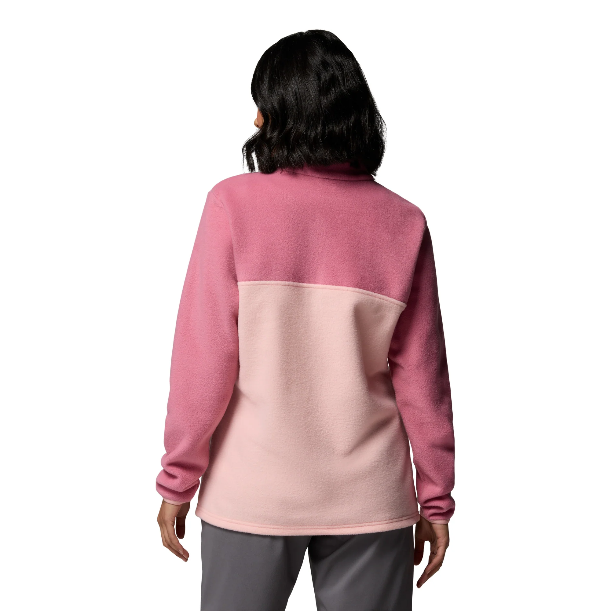 Columbia Women's Benton Springs Half Snap Fleece Top (Pink Sand/Rosette) - Image 3