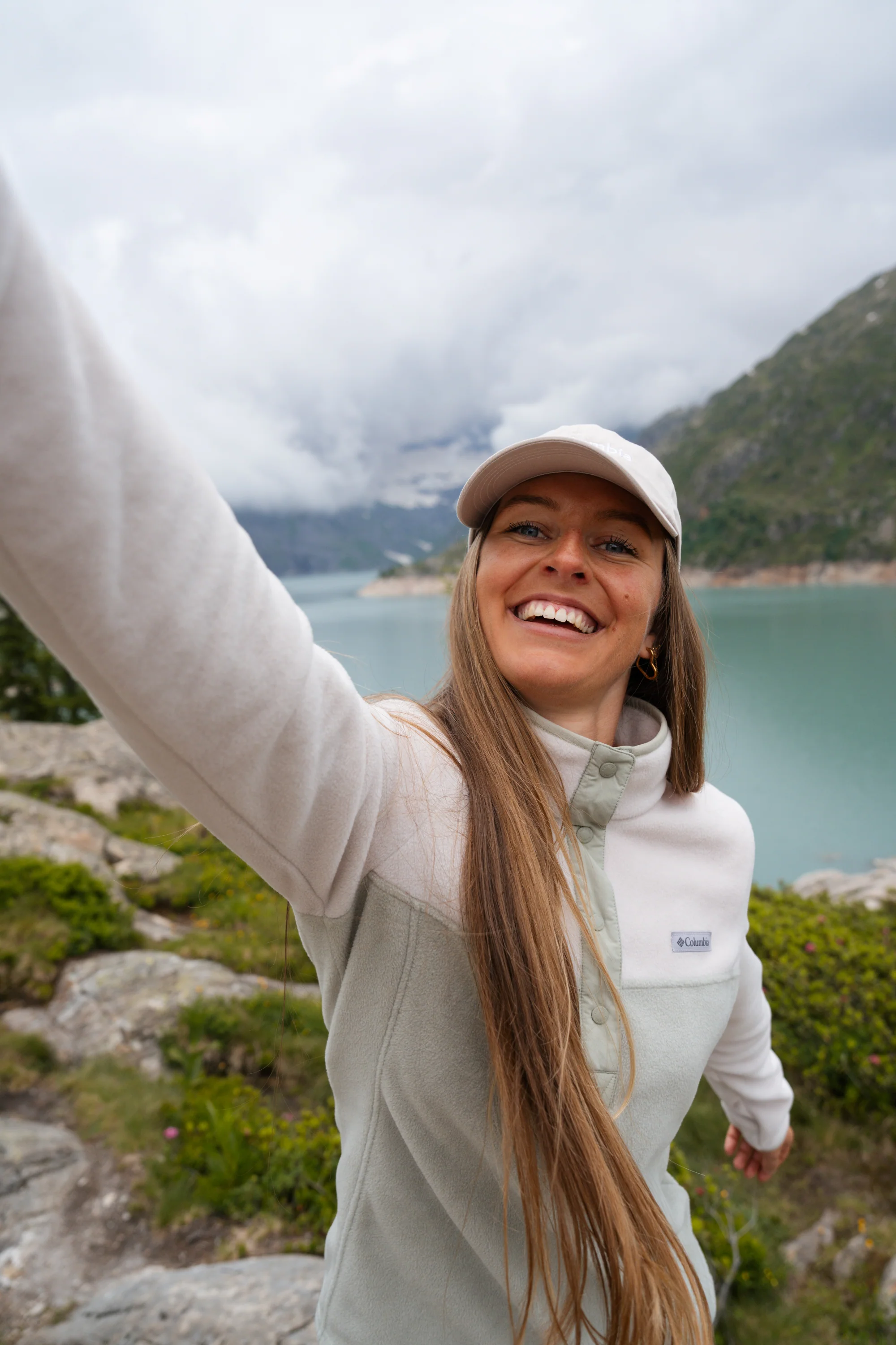 Columbia Women's Benton Springs Half Snap Fleece Top (Safari/Dark Stone) - Image 11