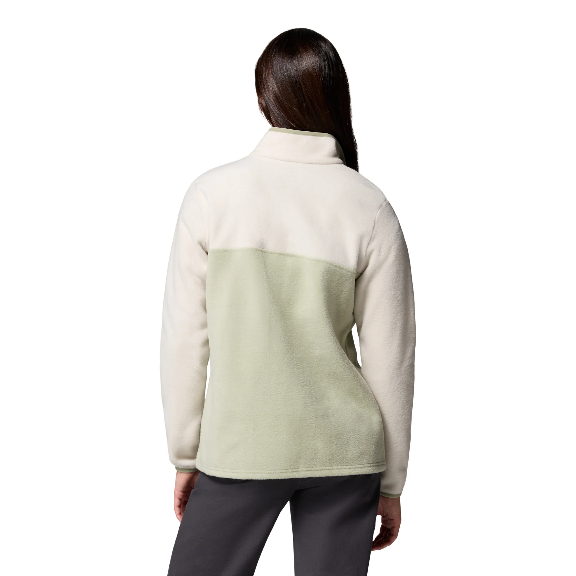 Columbia Women's Benton Springs Half Snap Fleece Top (Safari/Dark Stone) - Image 3
