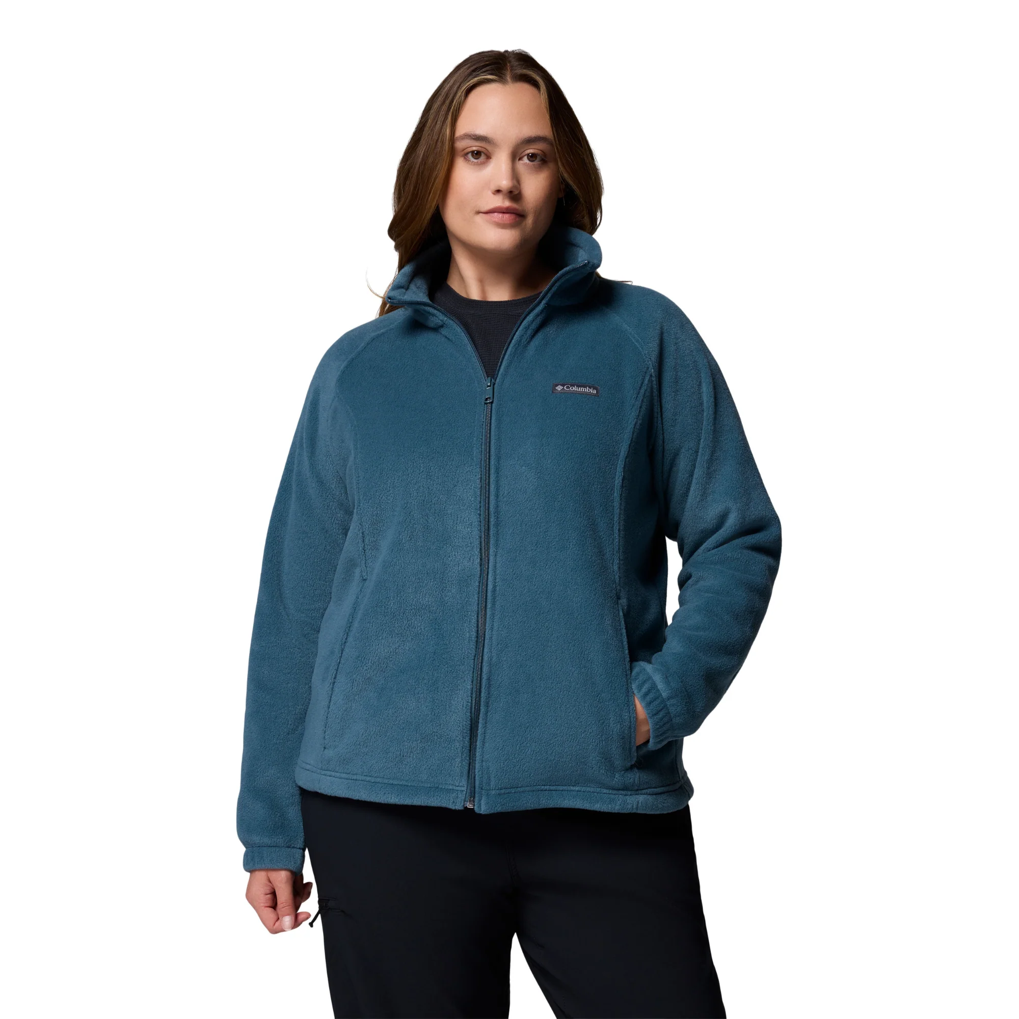Columbia Women's Benton Springs Full Zip Fleece (Everblue) - Image 2