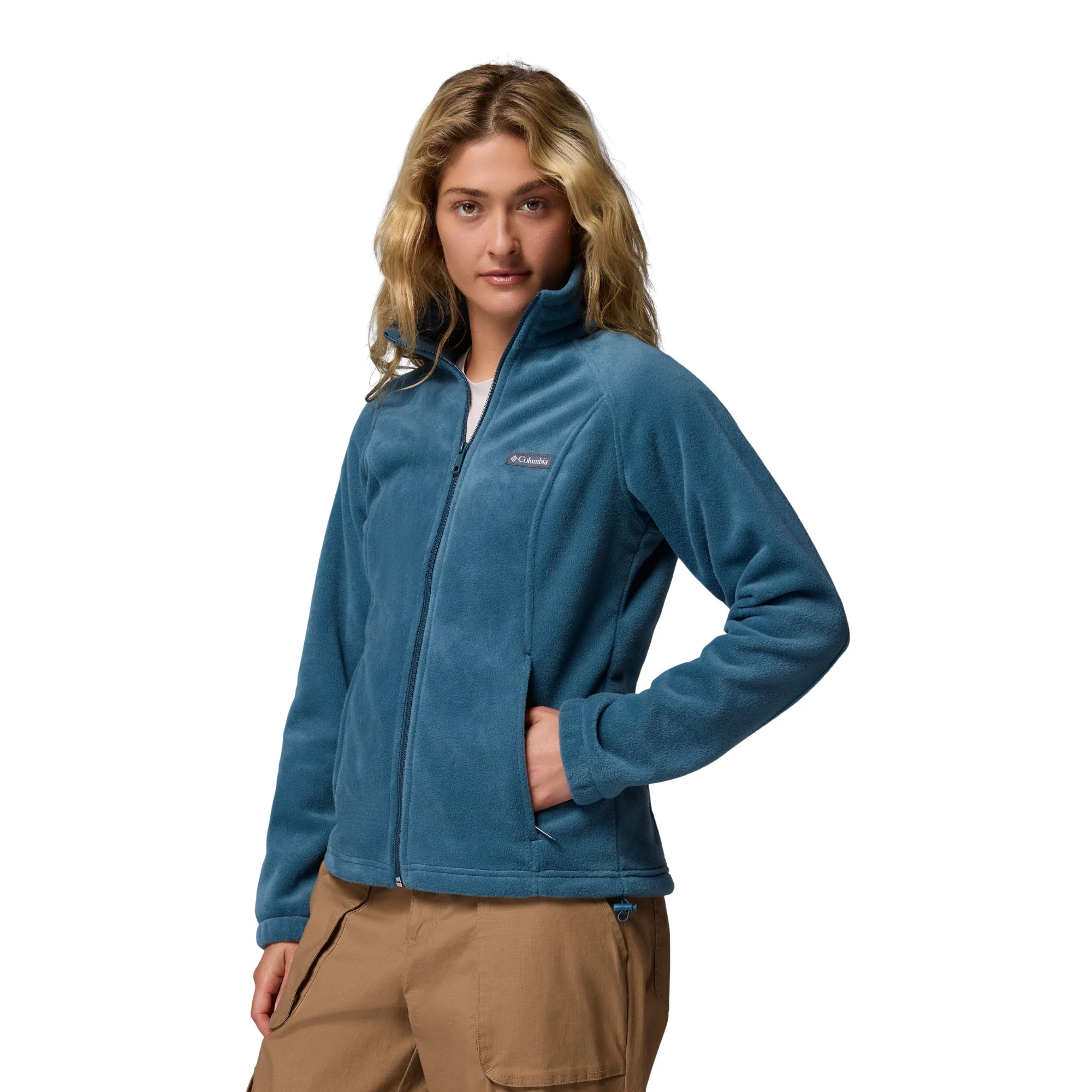Columbia Women's Benton Springs Full Zip Fleece (Everblue) - Image 3